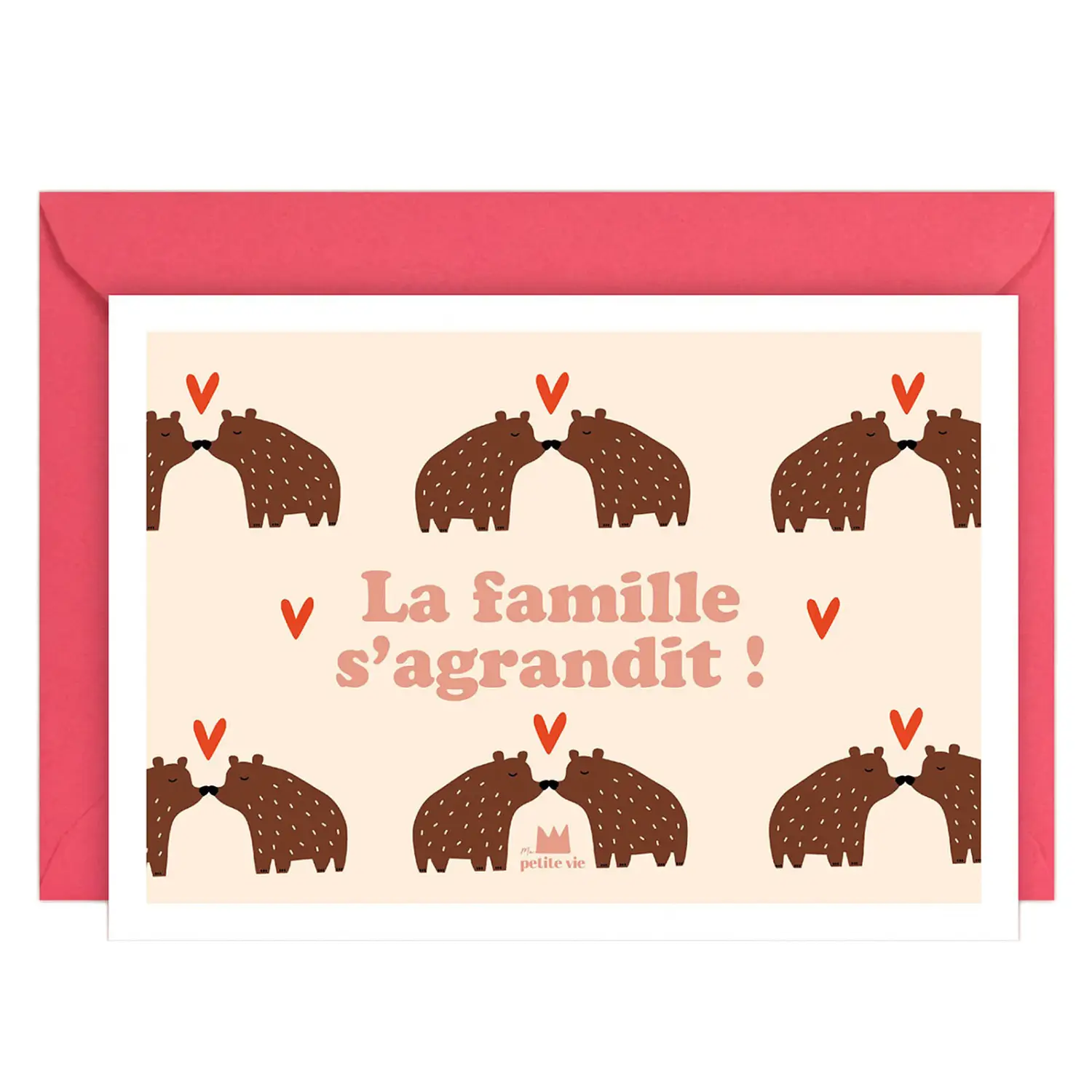 Carte « La famille s’agrandit »