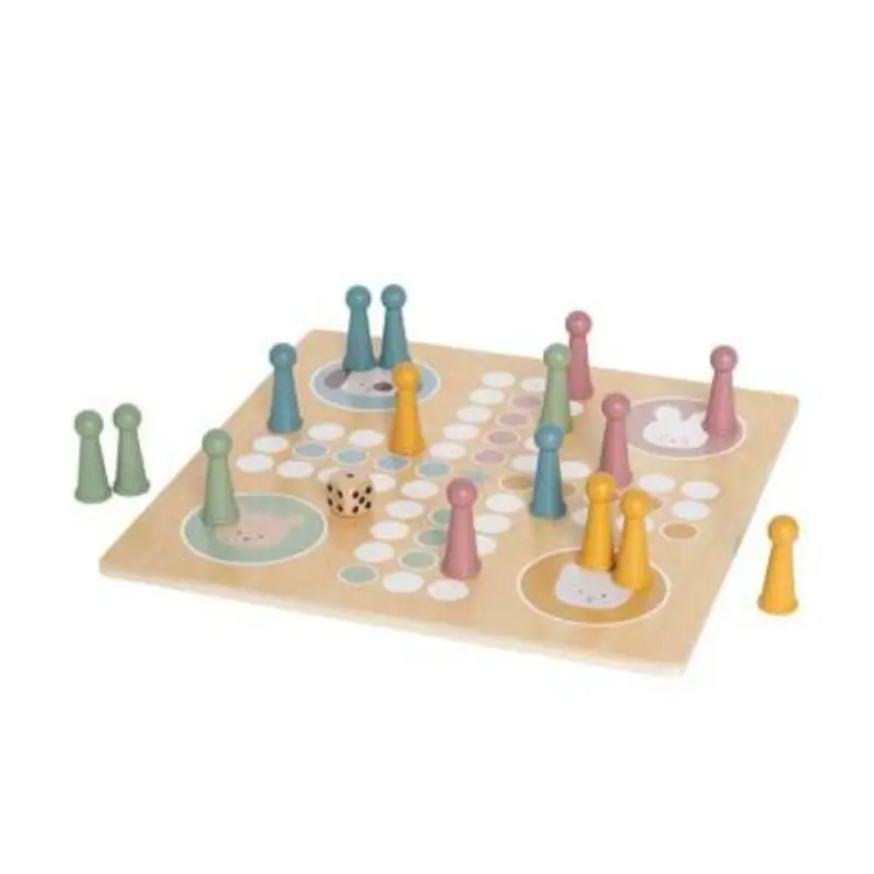 Jeu de Petits Chevaux en bois