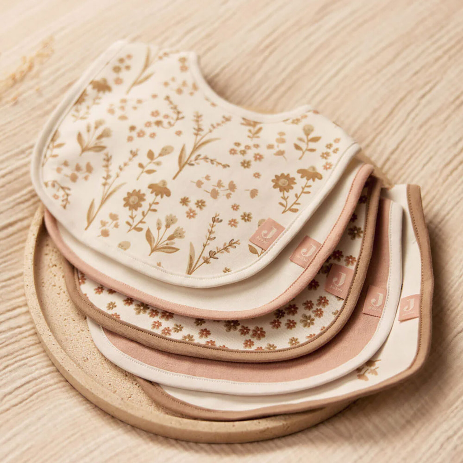 Lot de 5 bavoirs - Bloomy – Image 2