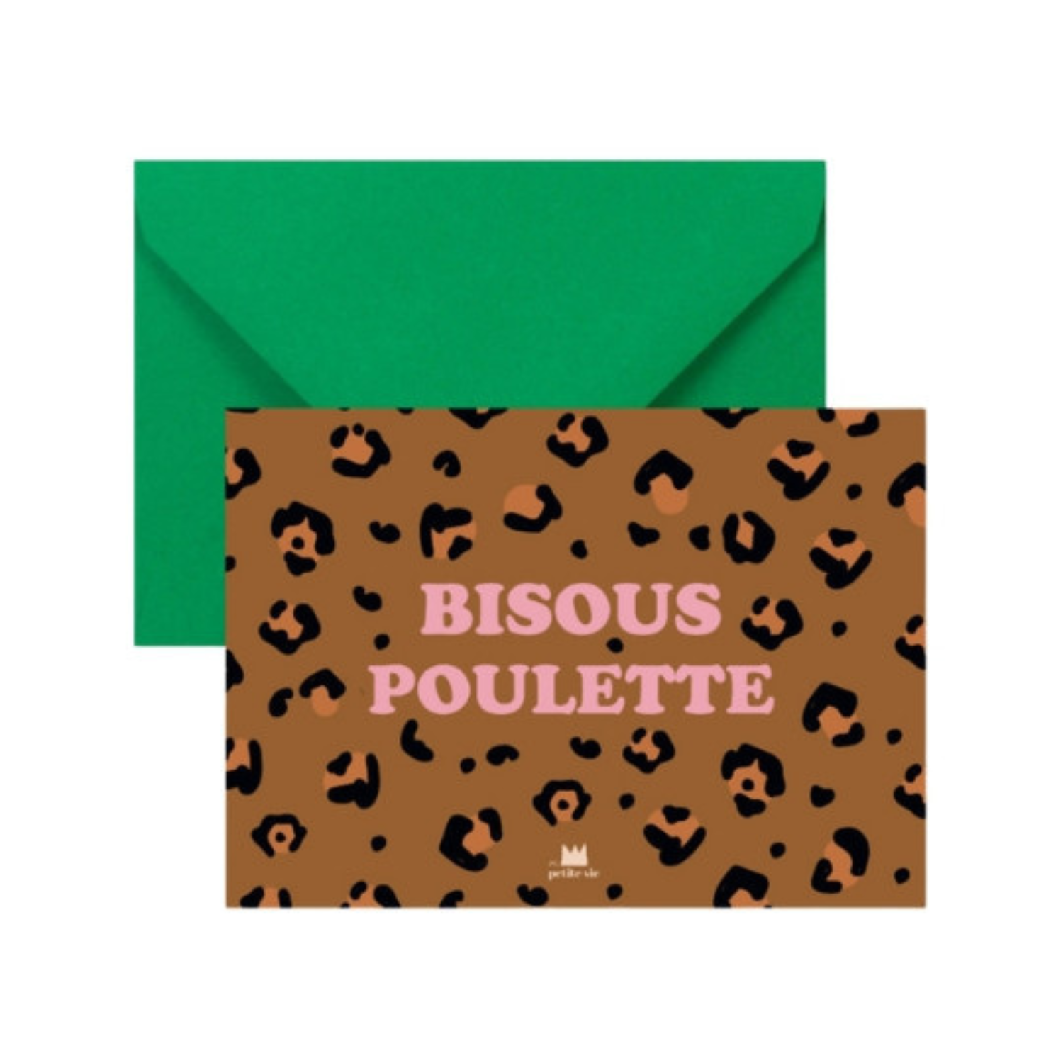 Carte “Bisous Poulette”