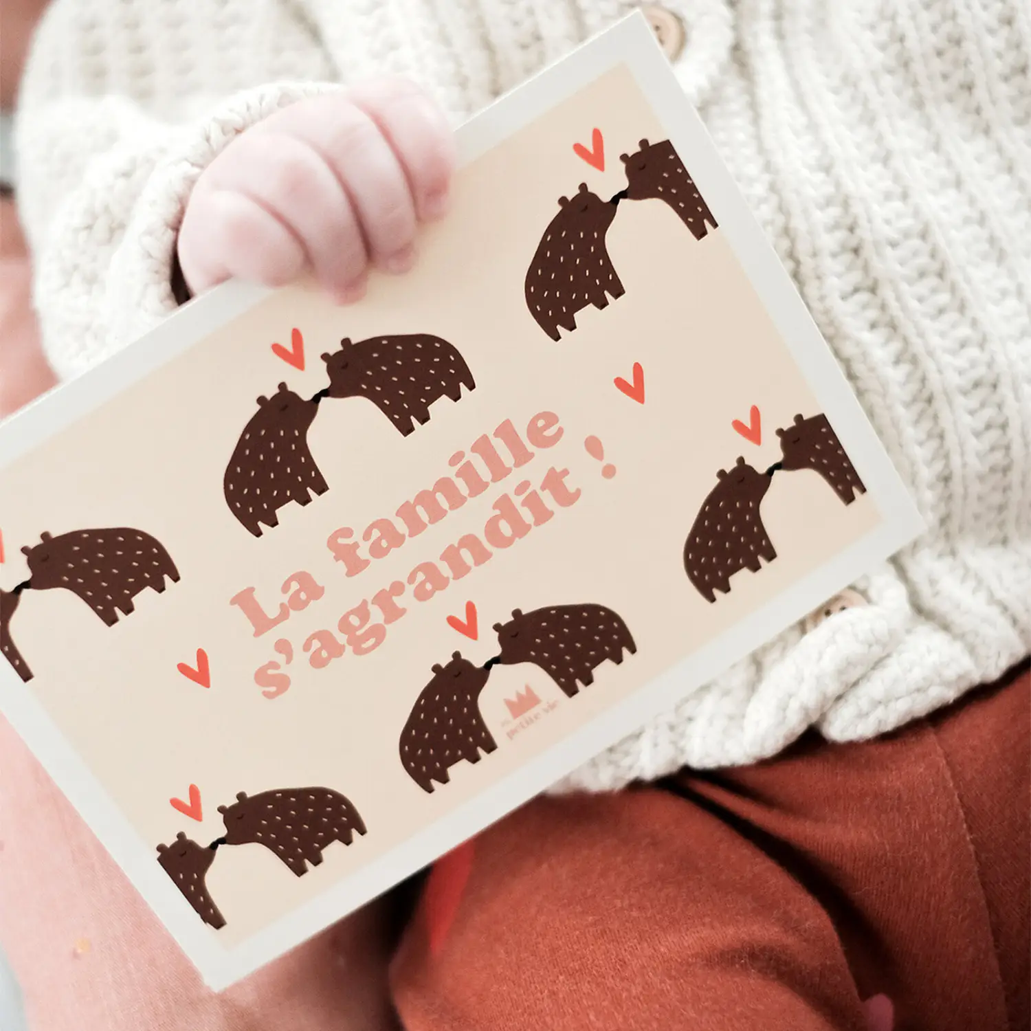 Carte « La famille s’agrandit » – Image 2