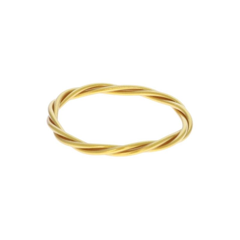 Bracelet doré tressé