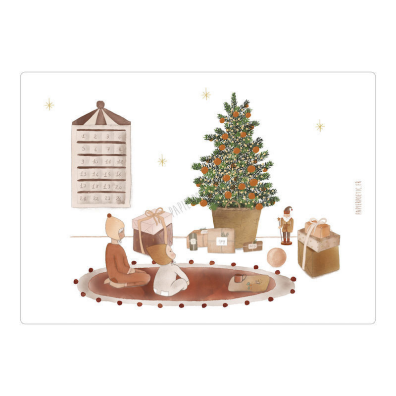 Carte - Au pied du sapin