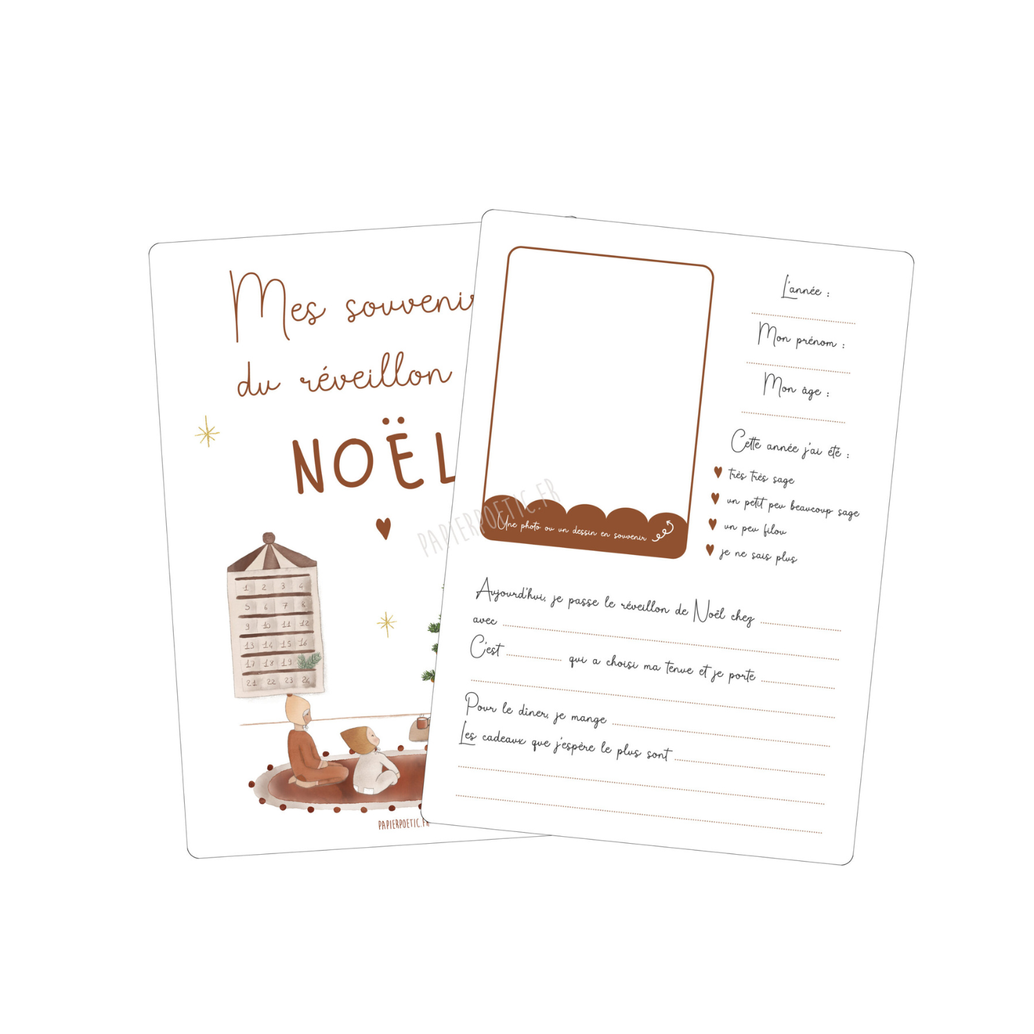Cartes souvenirs de noël – Image 2