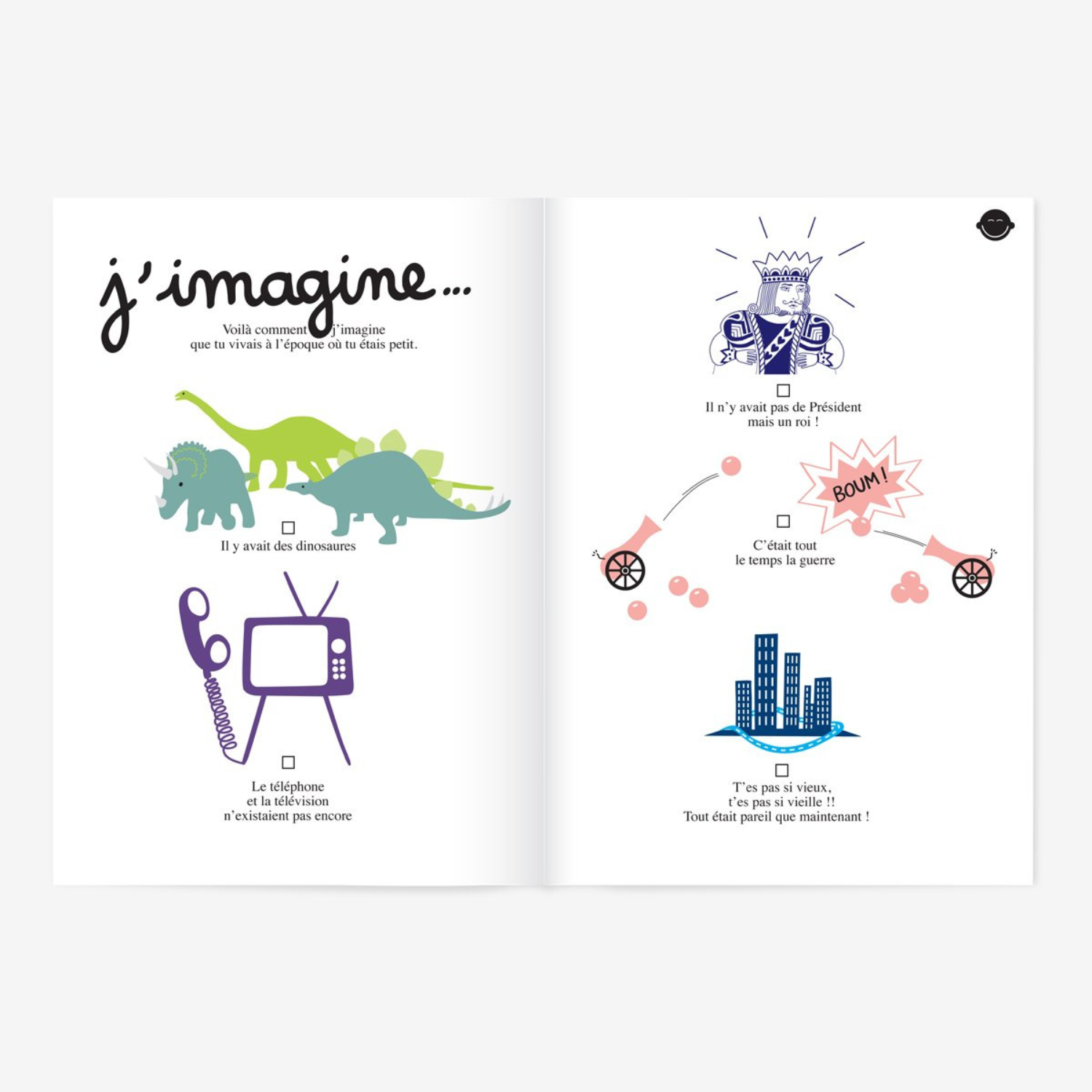 Cahier à remplir Papi ou mamie et moi – Image 5