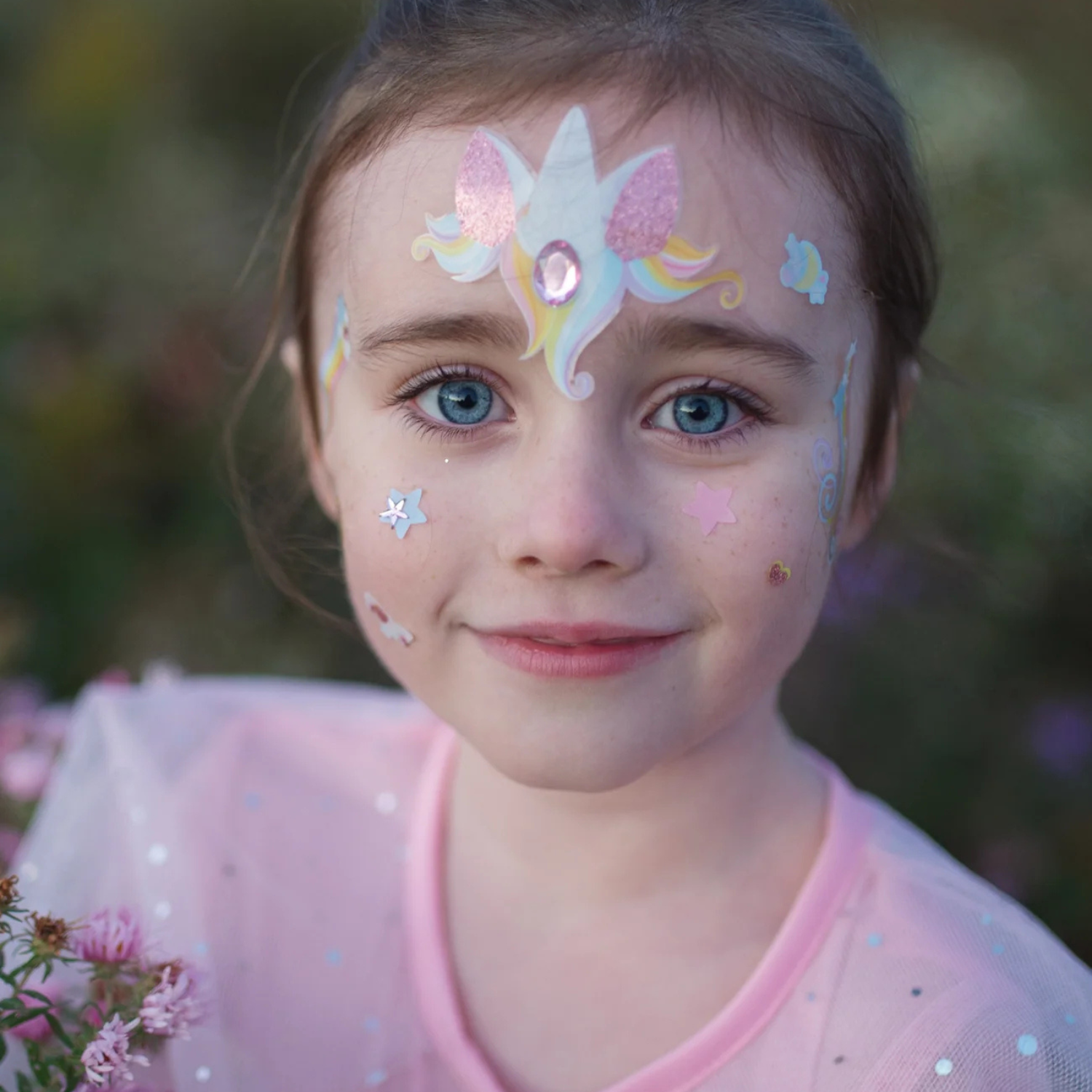 Stickers visage Licorne – Image 2