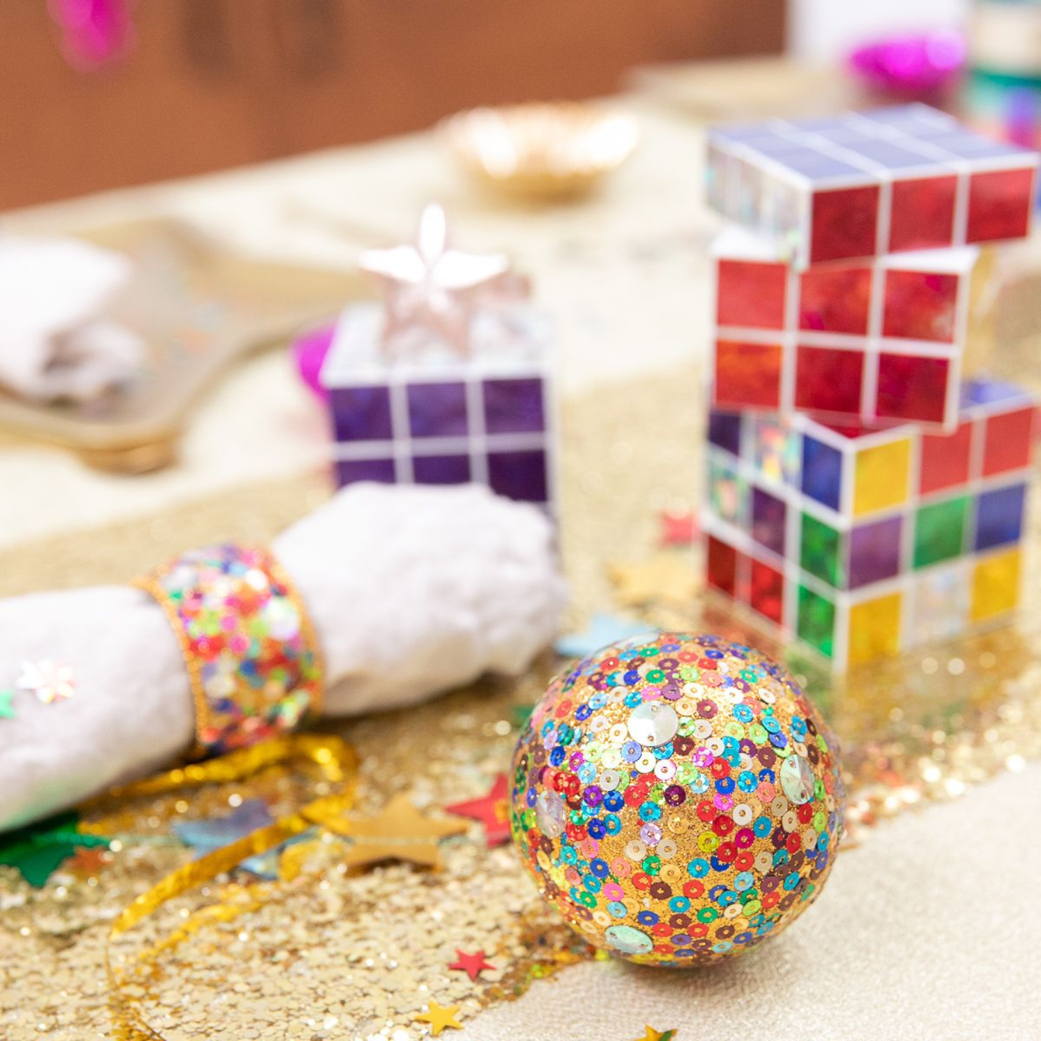 Boule de Noël à Sequins – Image 2