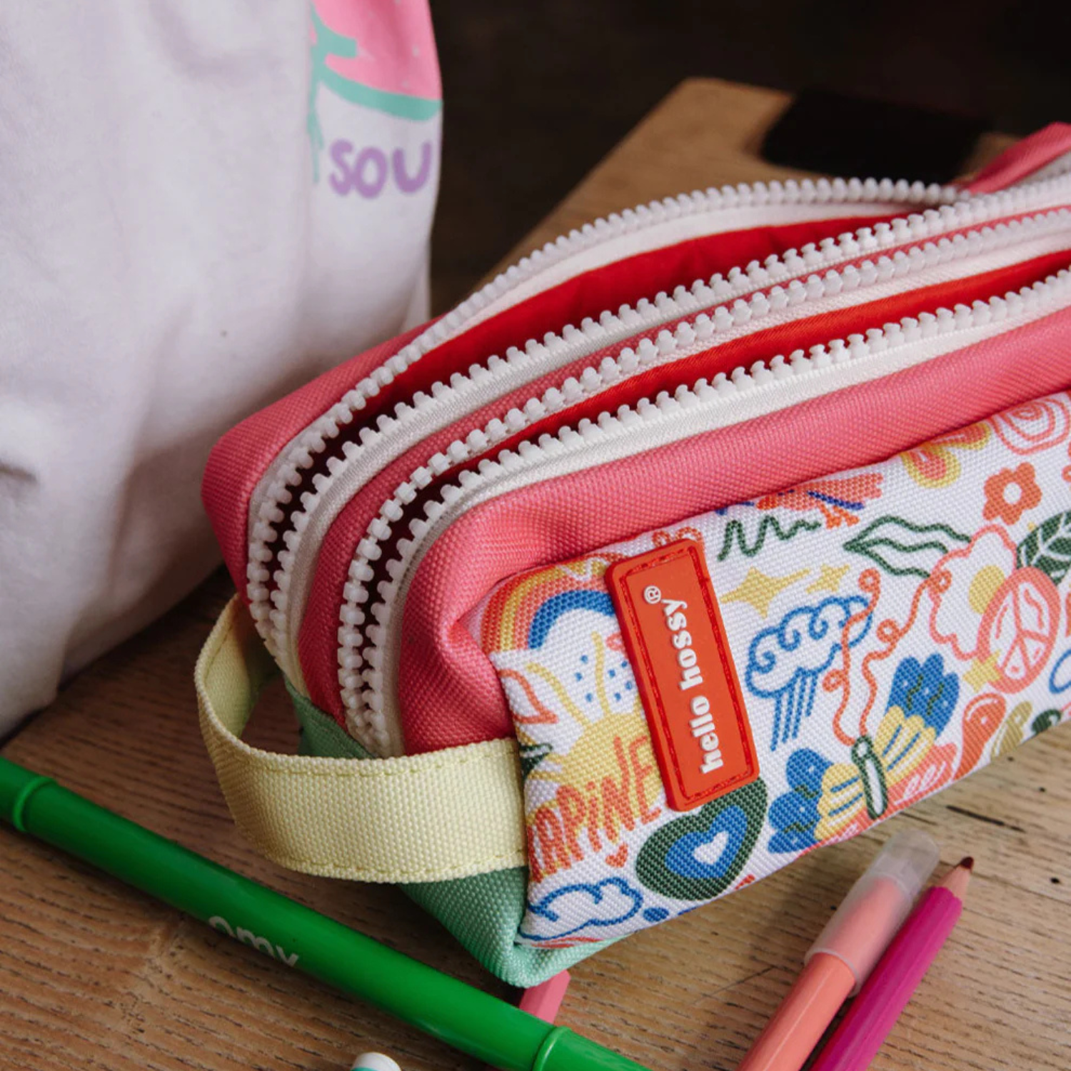 Trousse double compartiment – Happiness – Image 3