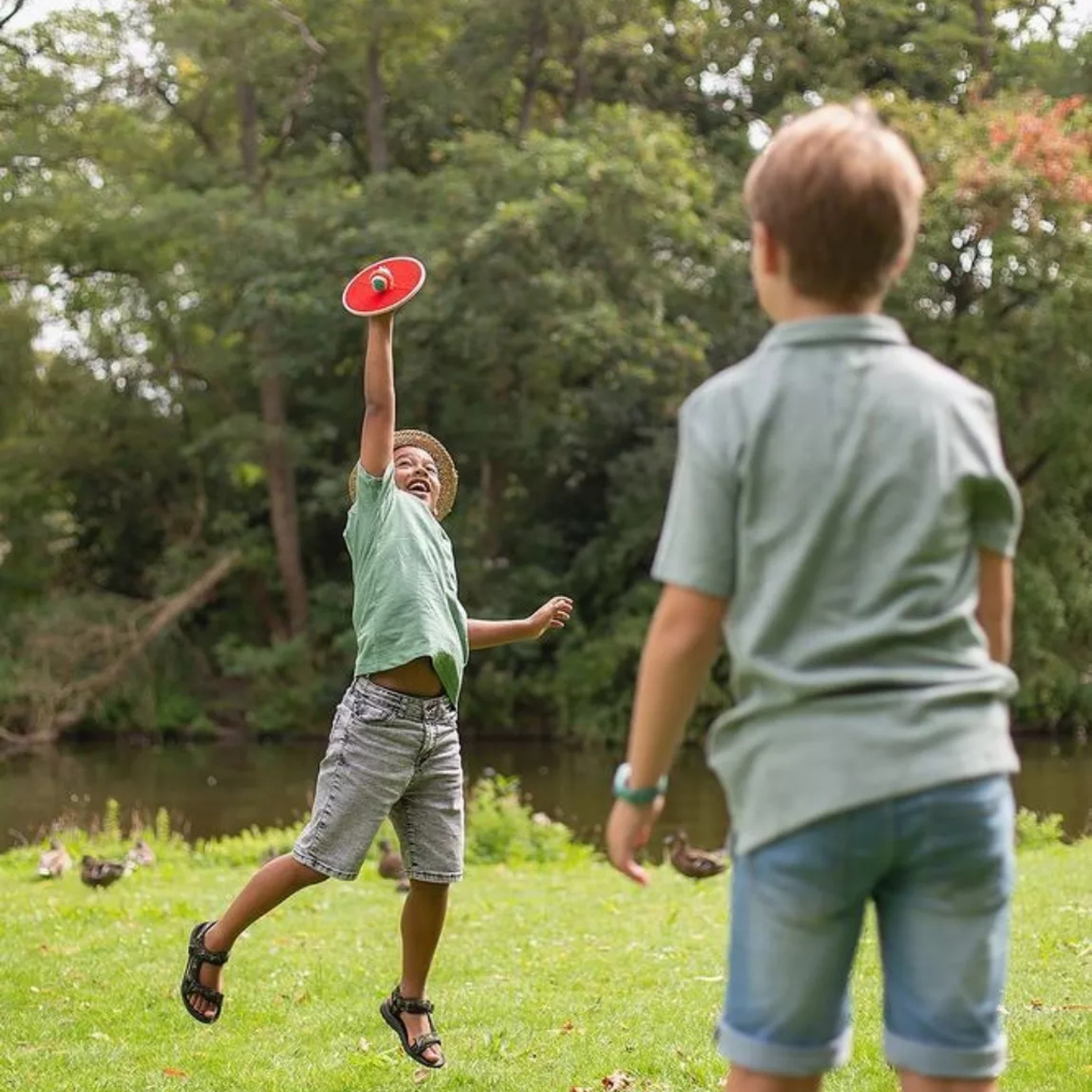 Jeu catch – Disques Velcro – Image 3