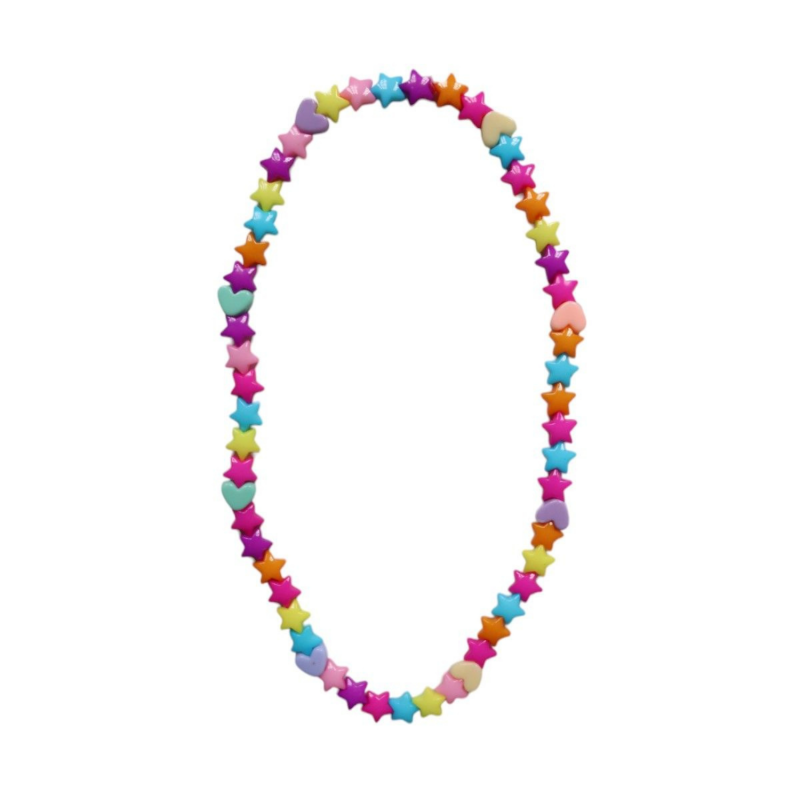 Collier enfant – étoiles & cœurs
