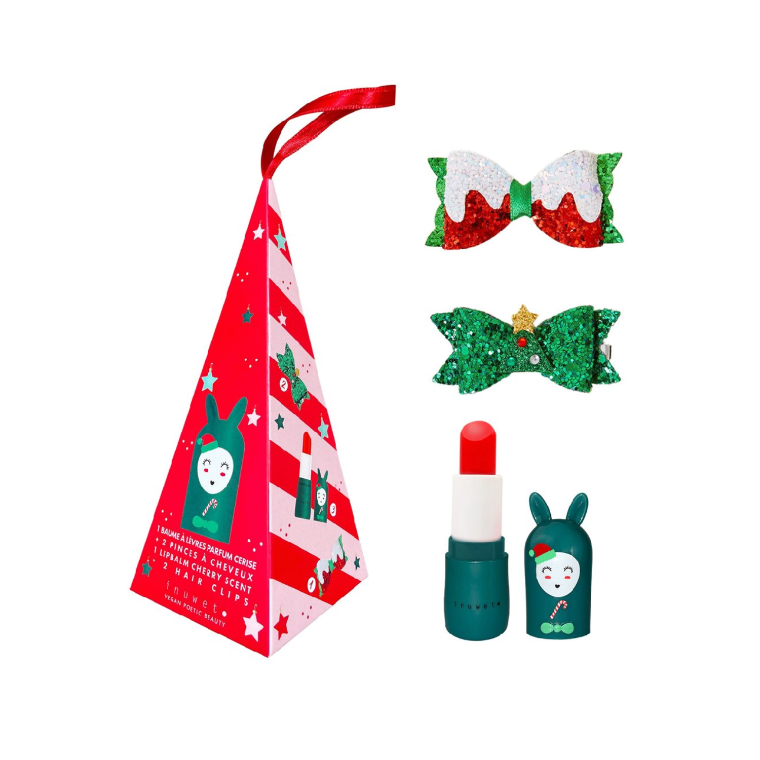 Coffret Cone Bunny X-Mas (baume + 2 barrettes)