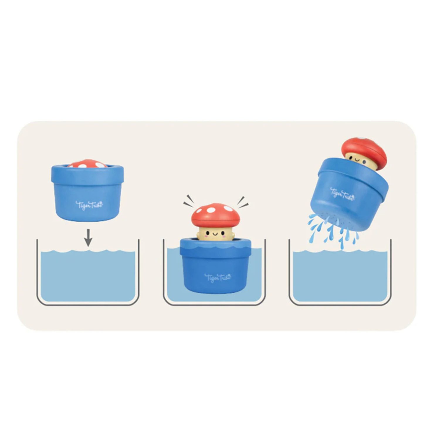 Jouet de bain Pop-Up Champignon – Image 2