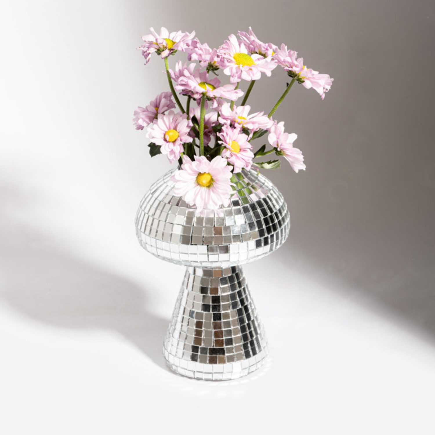 Vase champignon disco