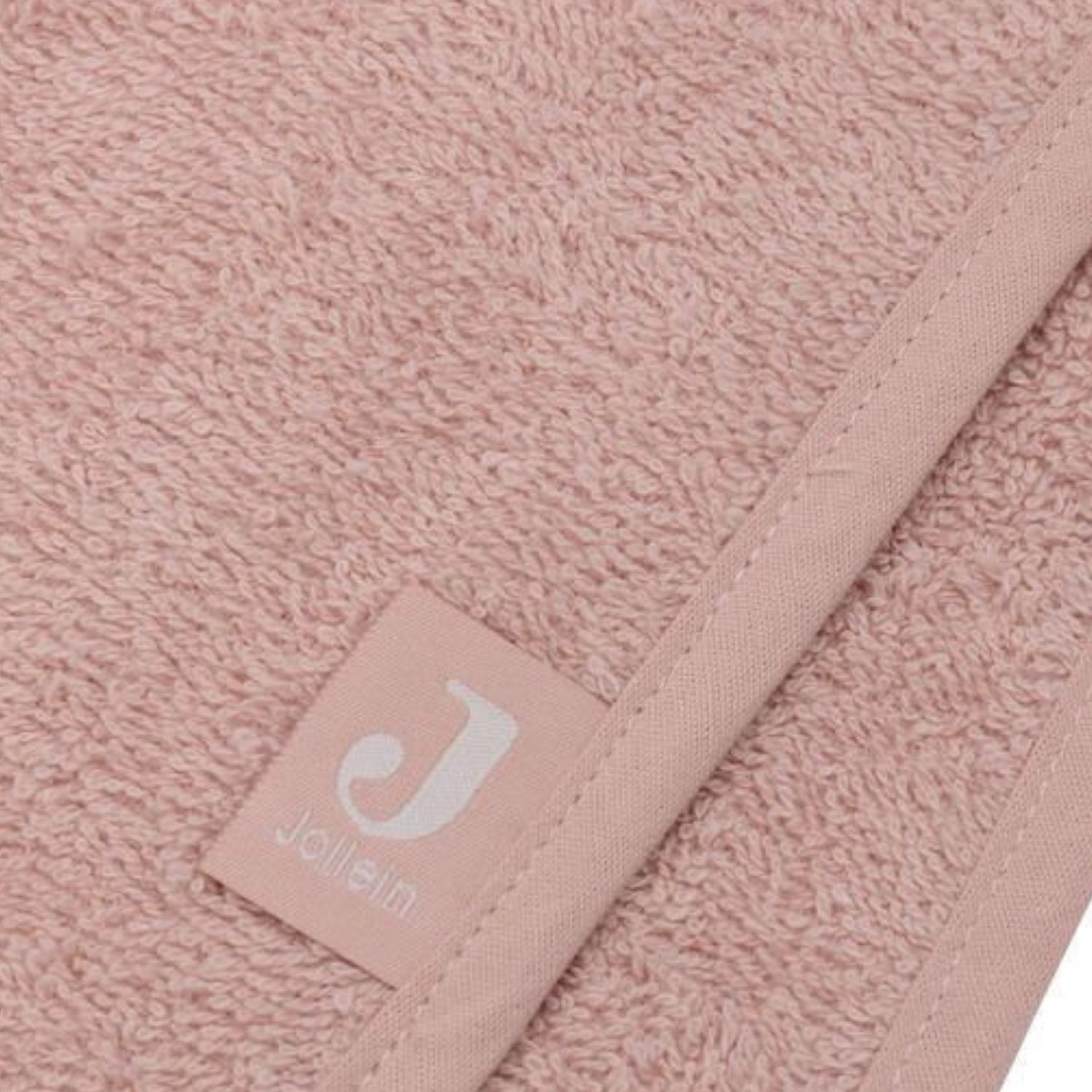 Poncho de bain en éponge - Rose – Image 2