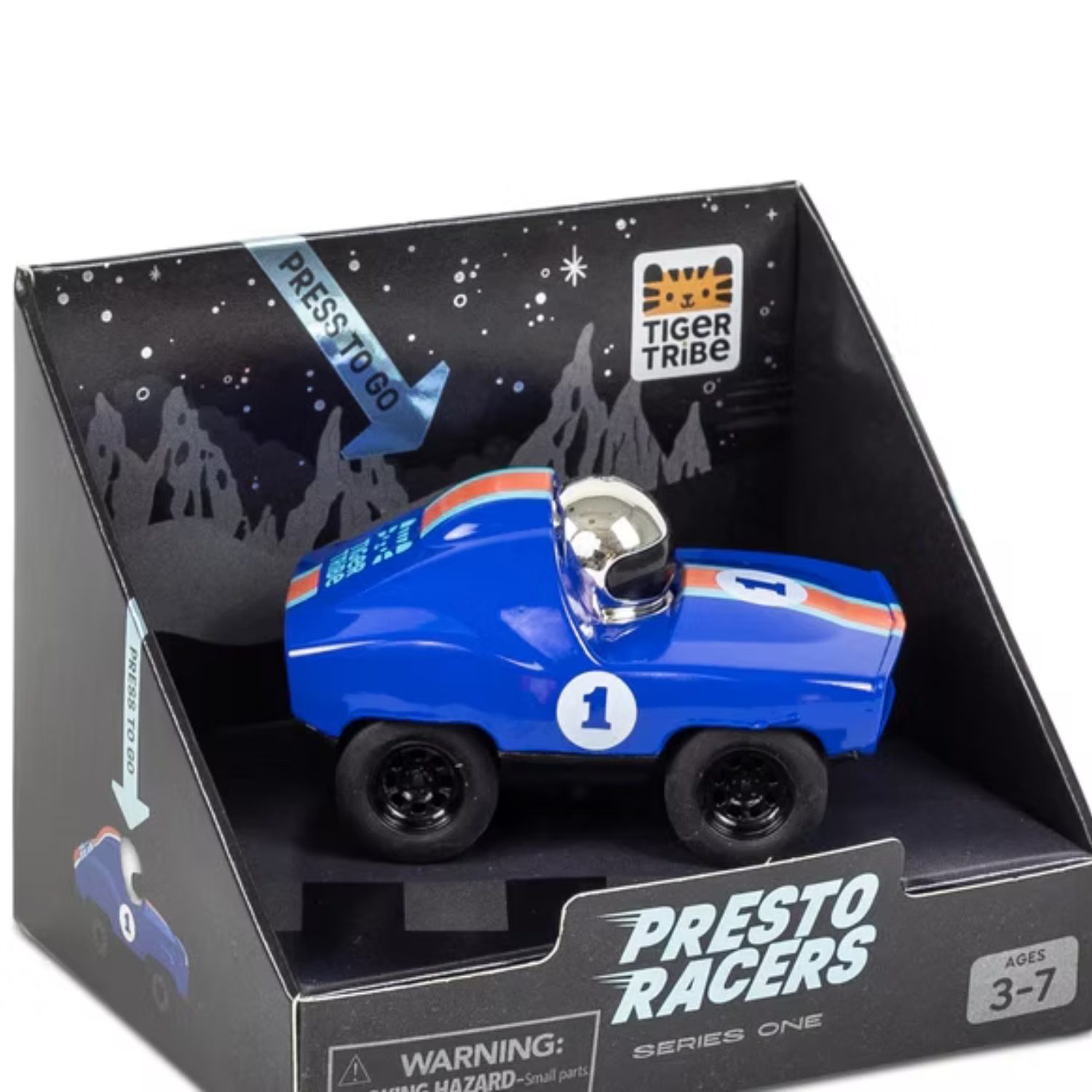 Voiture à friction bleue Presto – Image 2