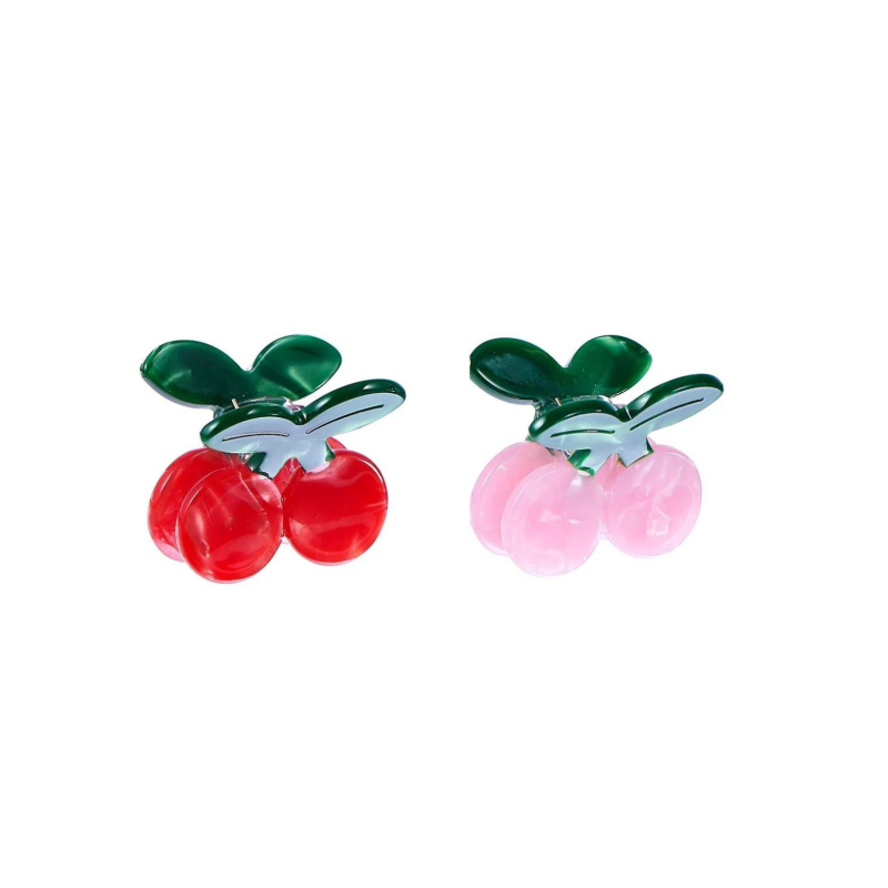 Mini pinces cheveux – Cerises (lot de 2)