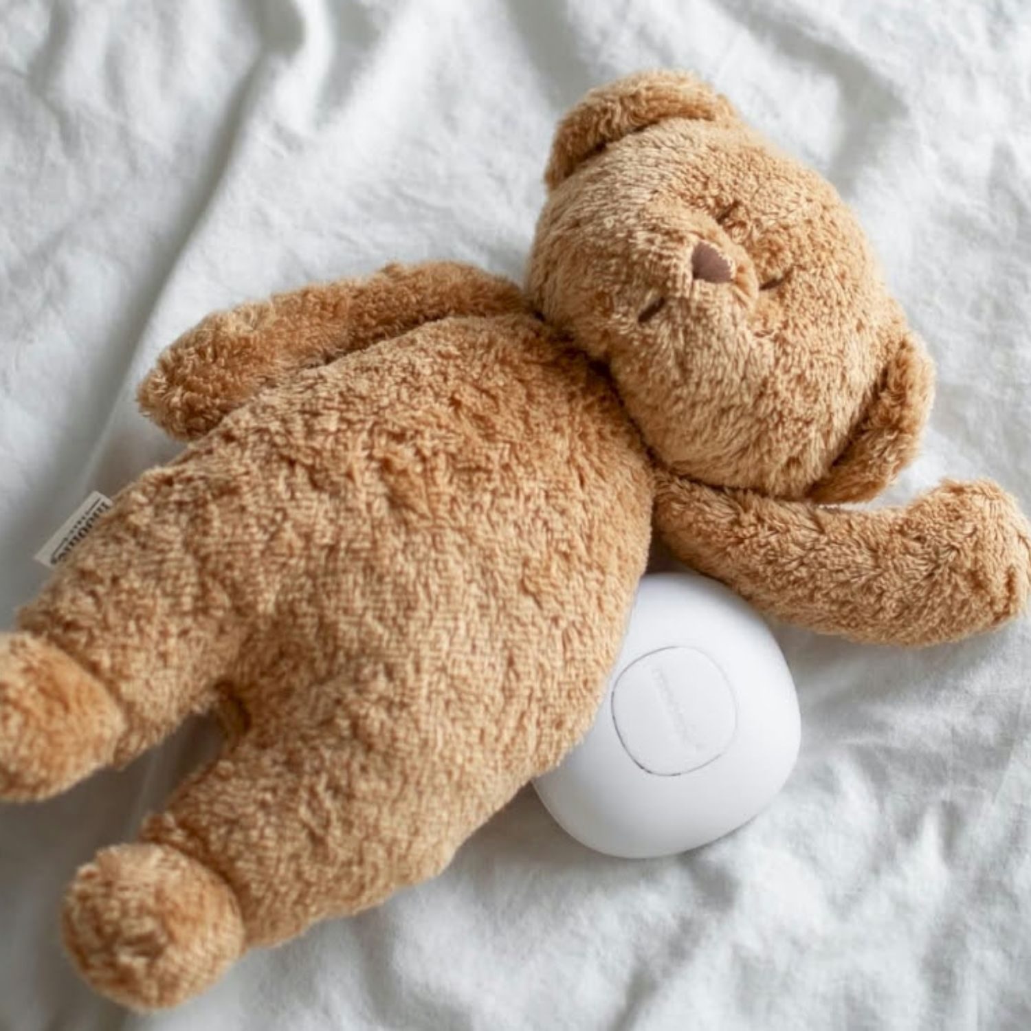 Peluche veilleuse lapin - Moonie (Cappuccino) – Image 2