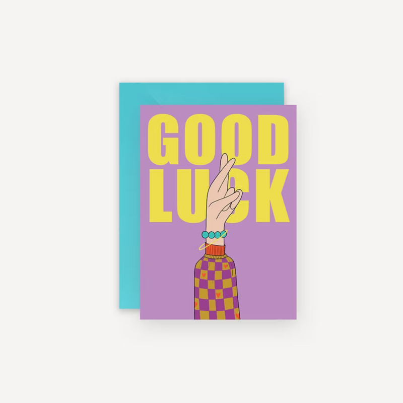 Carte "Good Luck"