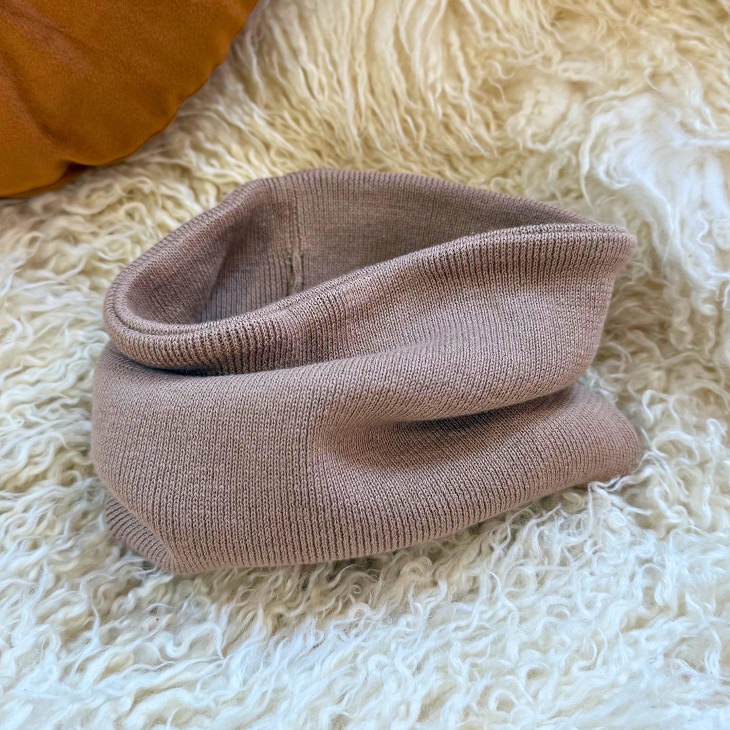 Tour de cou marron glacé – Image 3