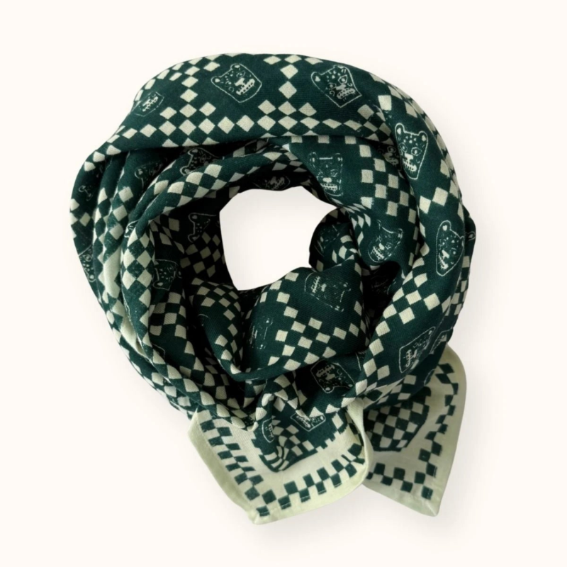 Grand foulard "Tigro Forest"