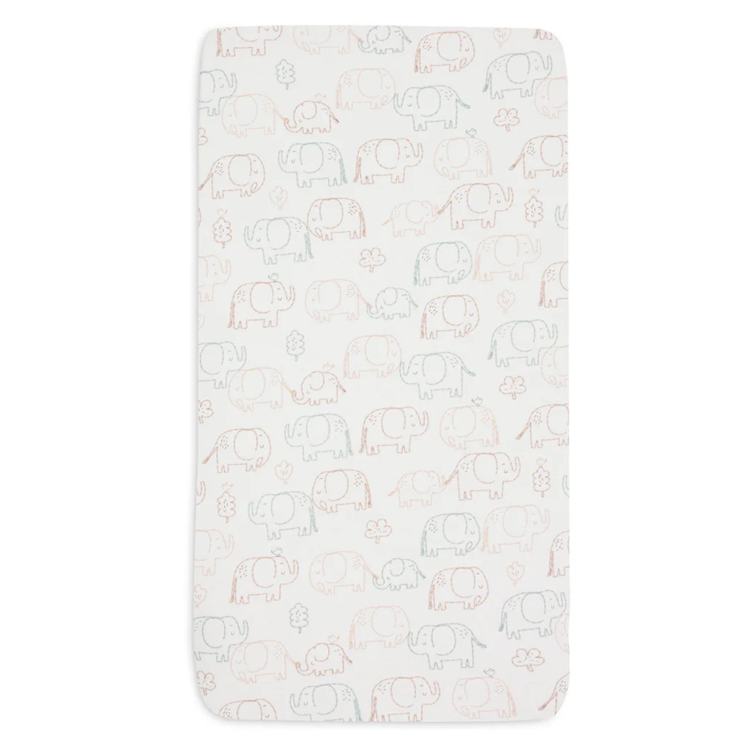 Drap-housse en jersey – Elephants tales – Image 2