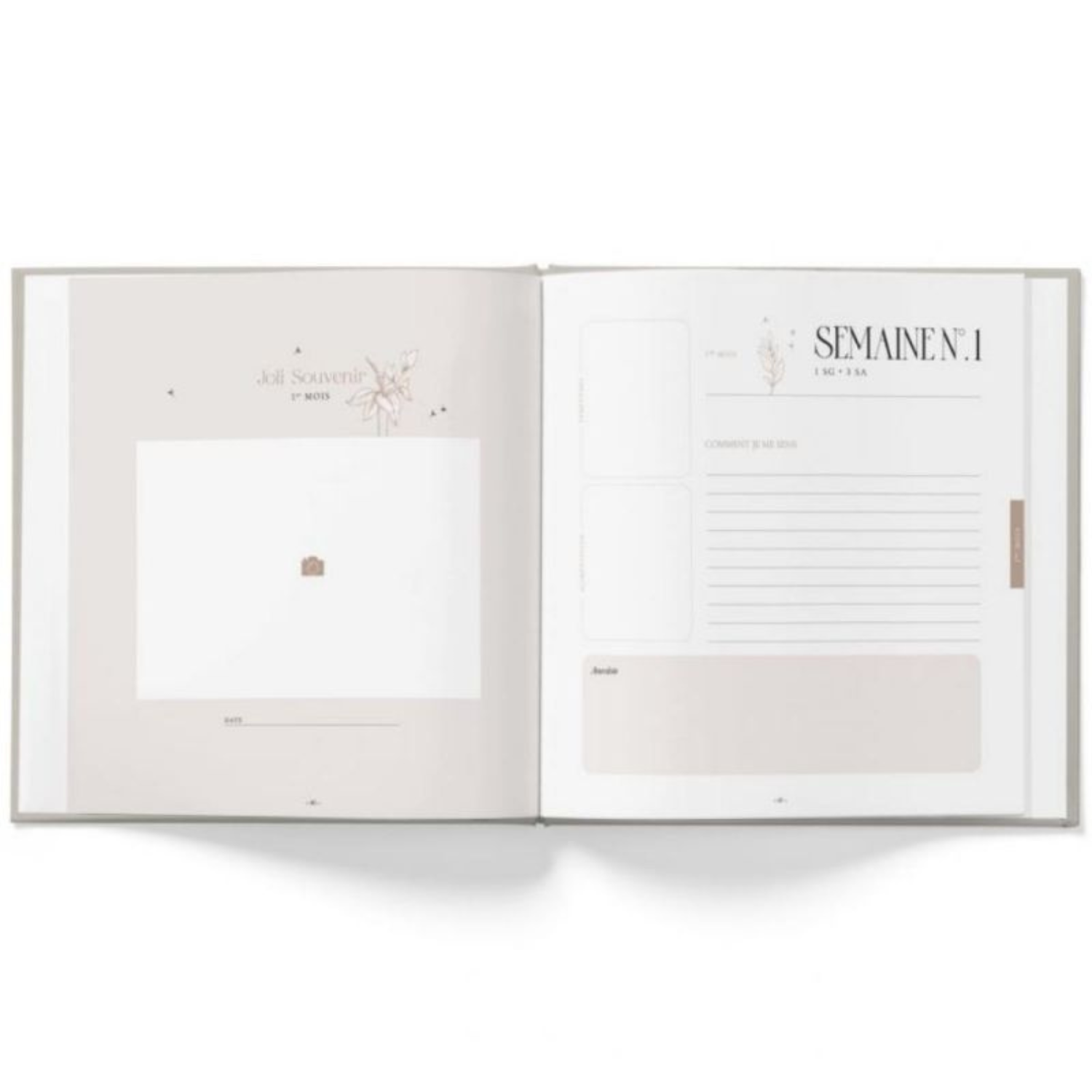 Livre de grossesse 9 mois à t'attendre – Image 4