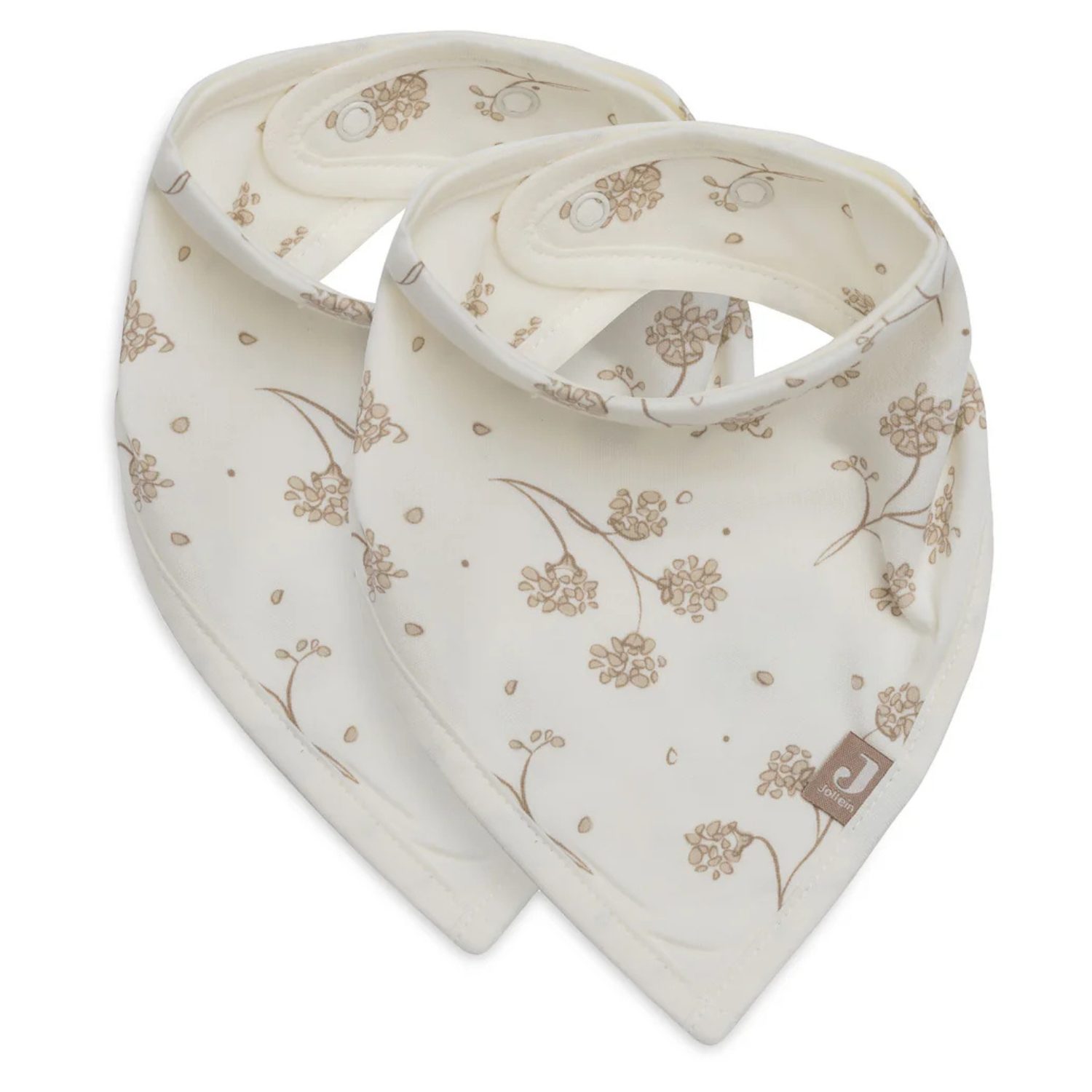 Lot de 2 bavoirs bandanas - Leafy Dreams