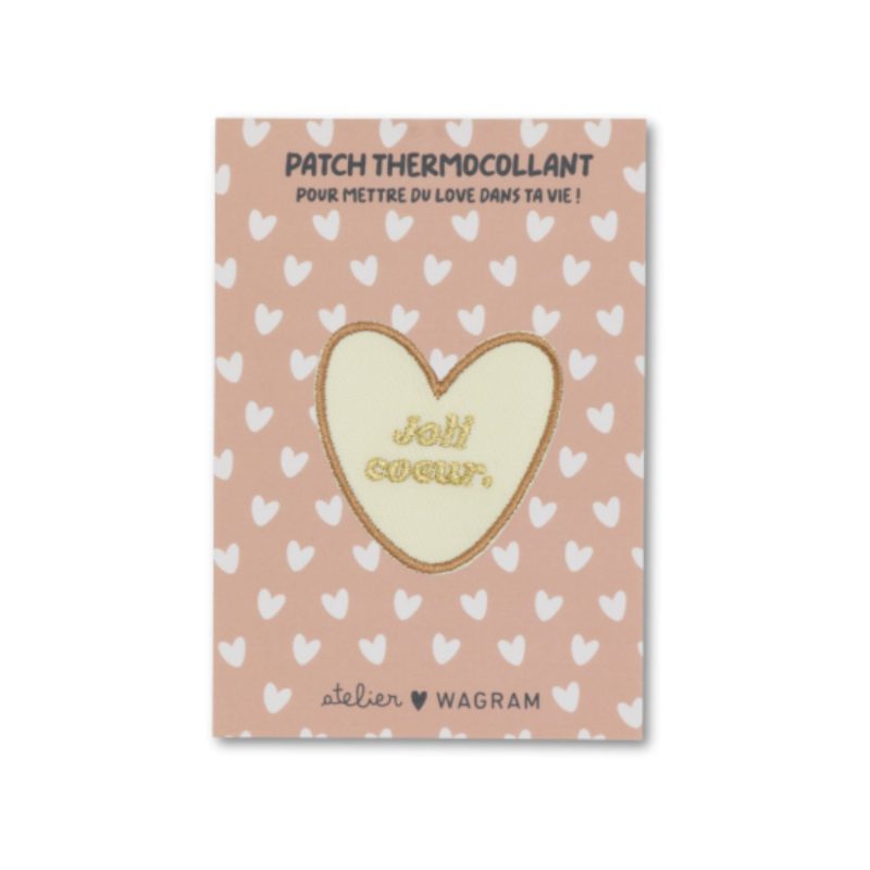 Patch thermocollant Joli coeur
