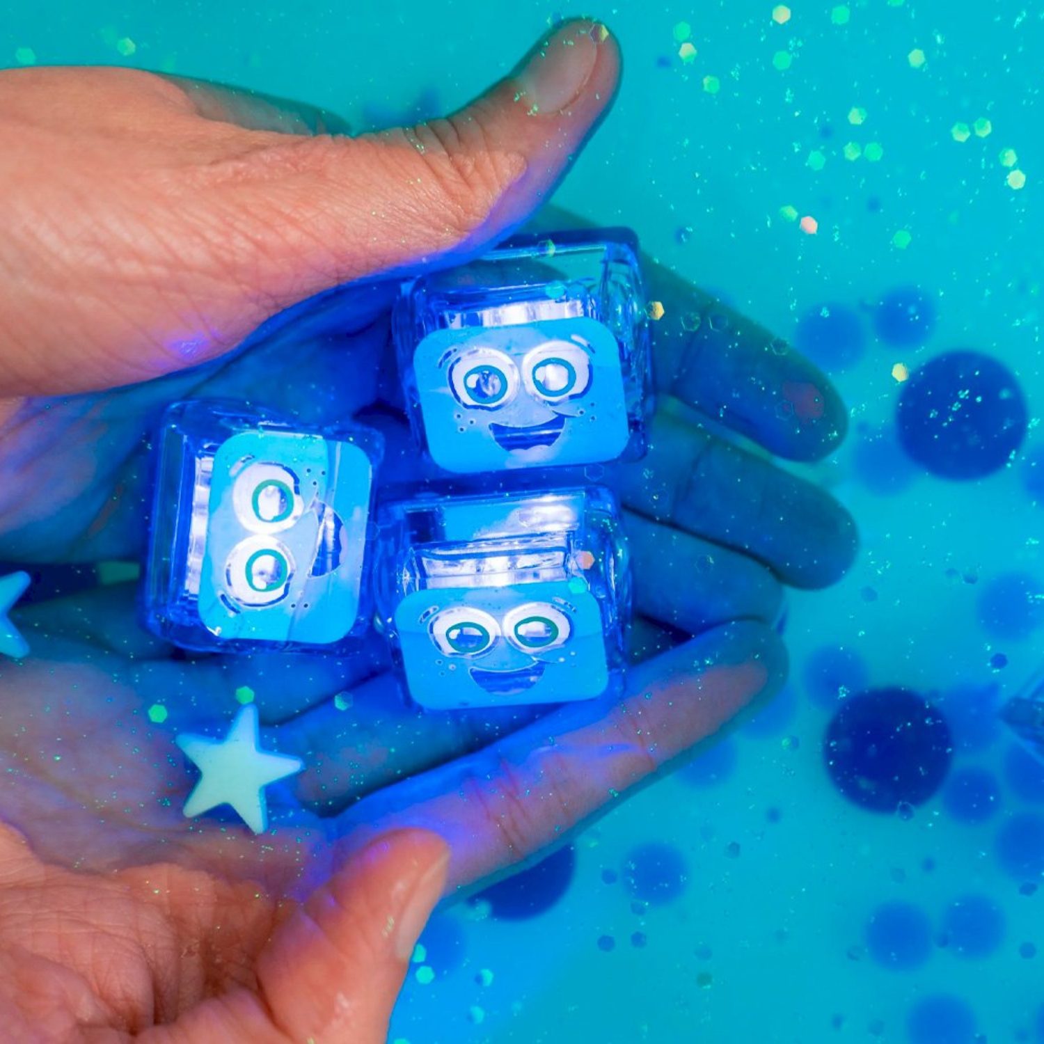 Cubes lumineux - Bleu – Image 2