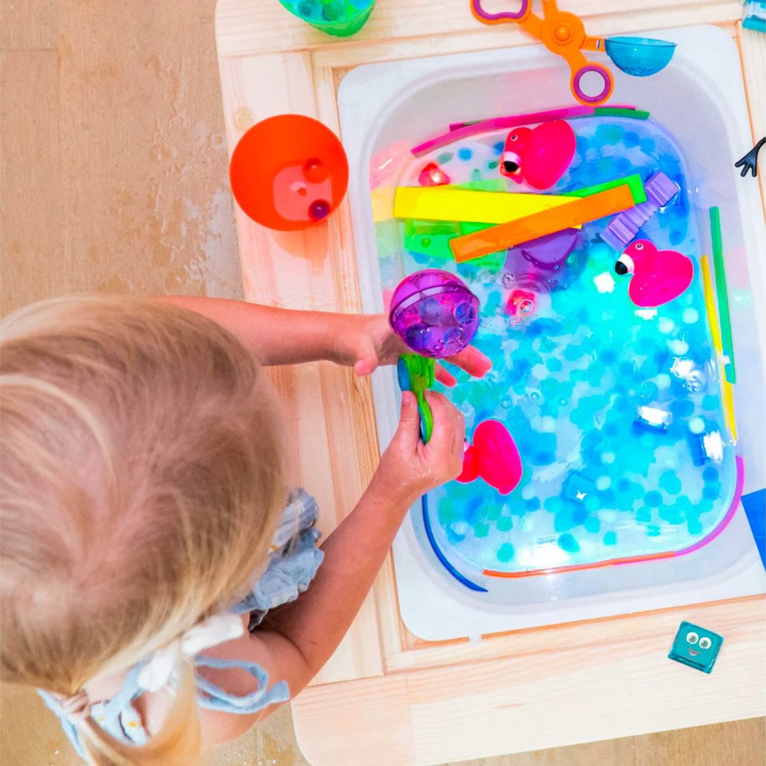 Cubes lumineux - Bleu – Image 3