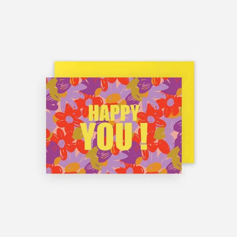 Carte « Happy you ! »