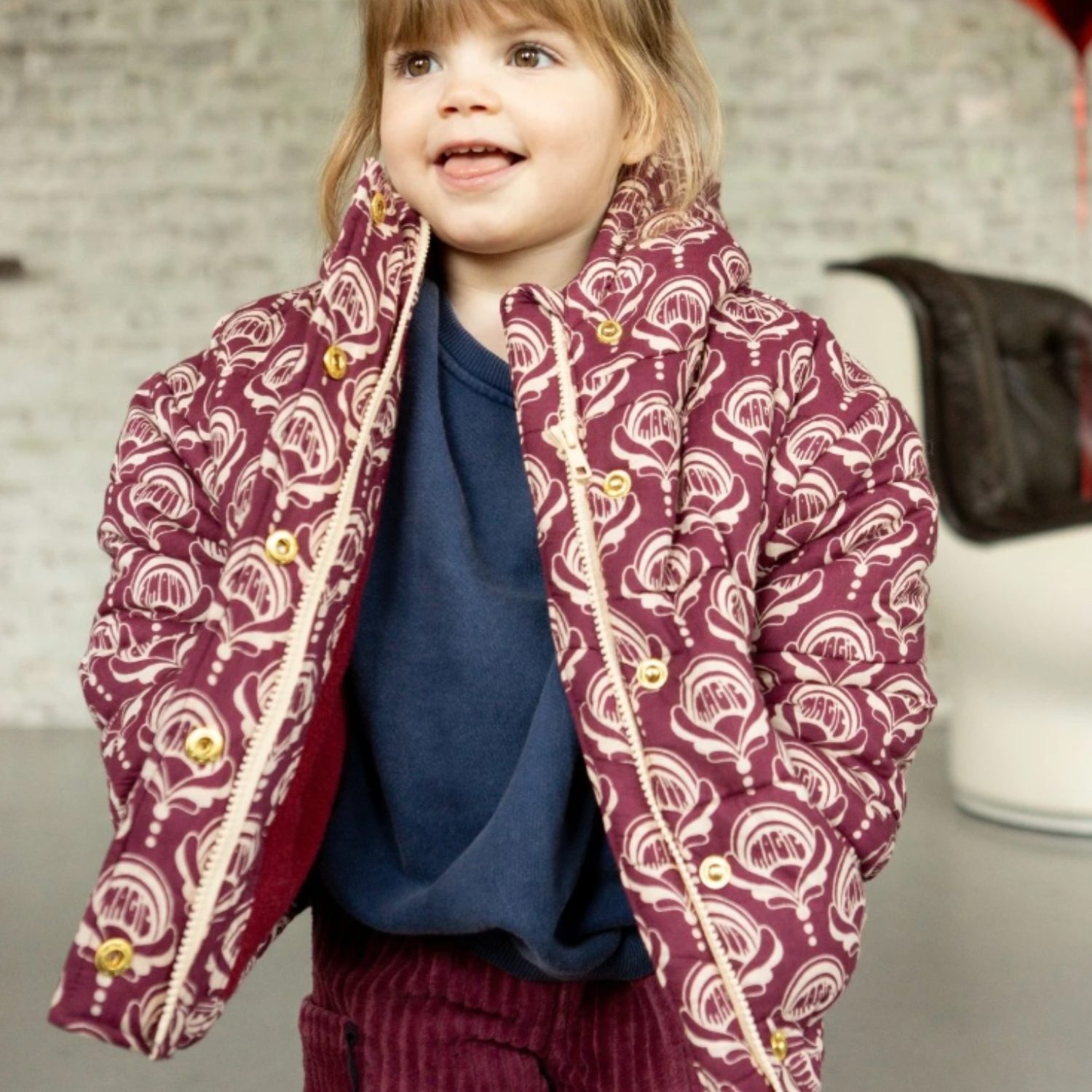 Doudoune feli wonderful cherry 6 ans – Image 2