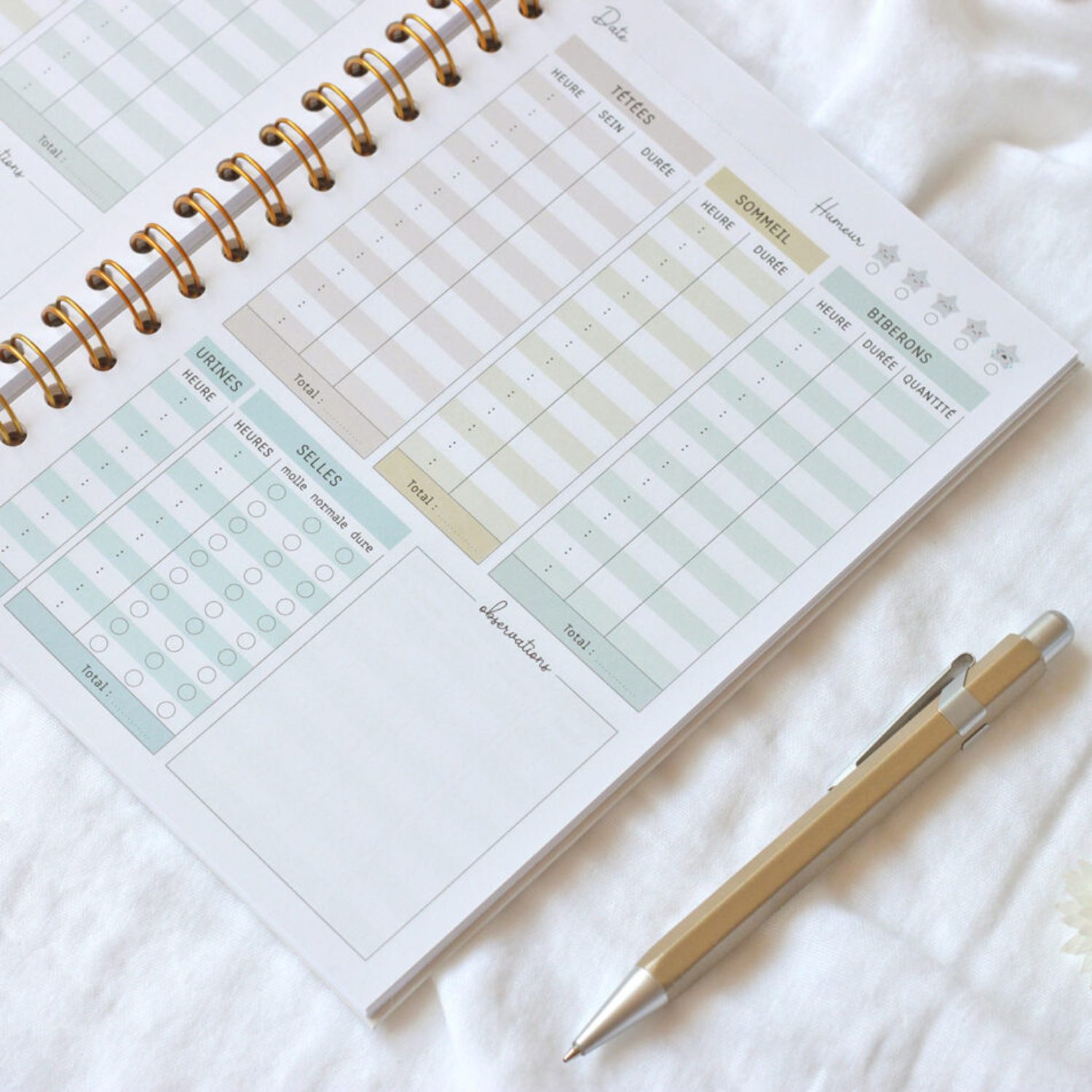 Carnet bébé : mon carnet des premiers jours – Image 2