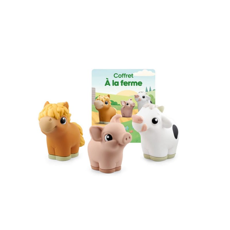 Coffret 3 tonies ferme pour Tonieplay