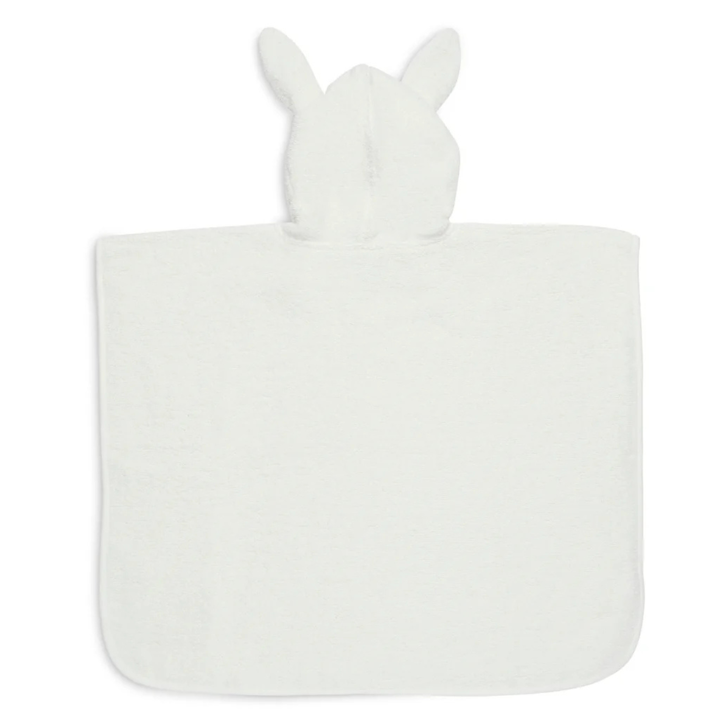 Poncho de bain en éponge - Ivoire – Image 2