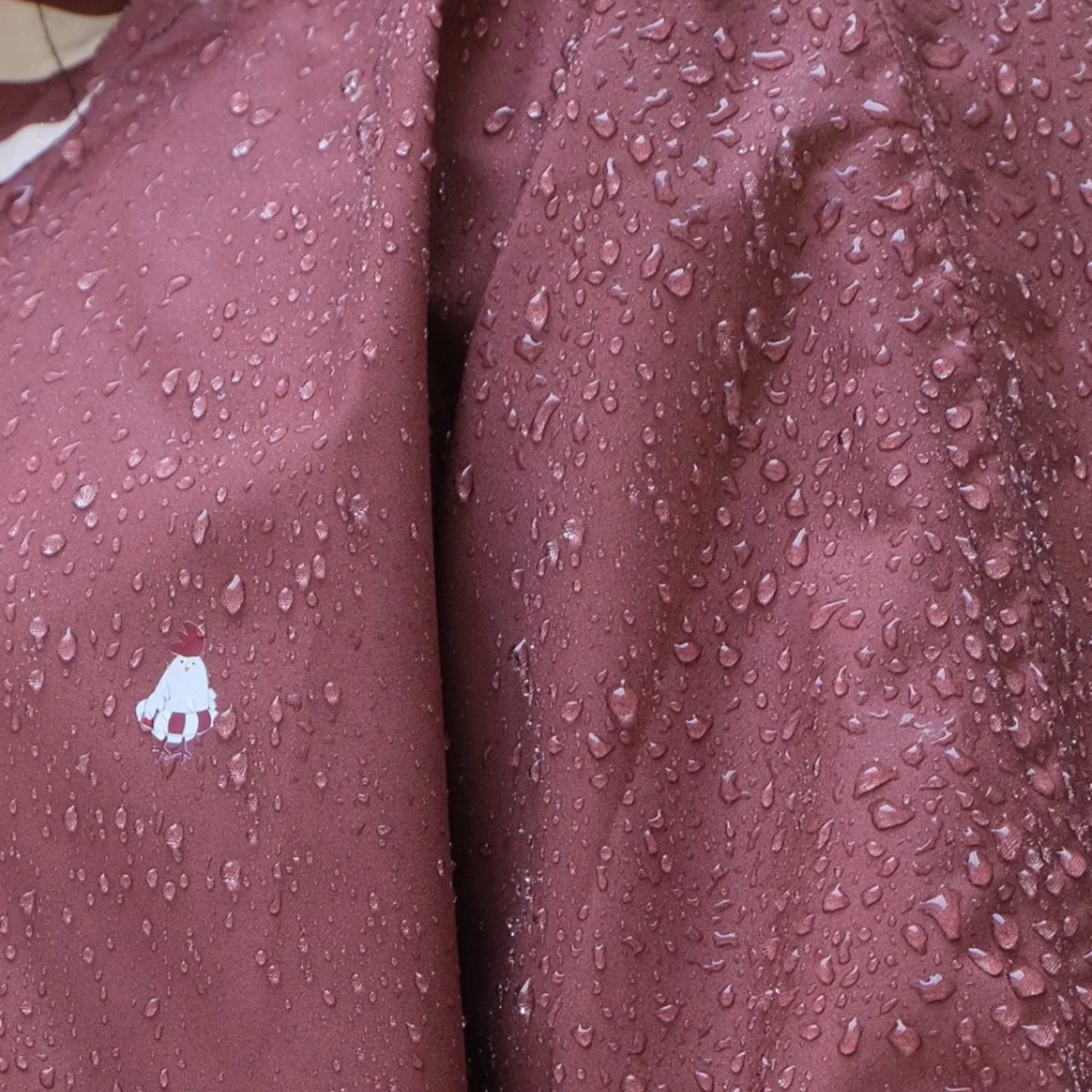 Poncho adulte zébra taille unique – Image 3