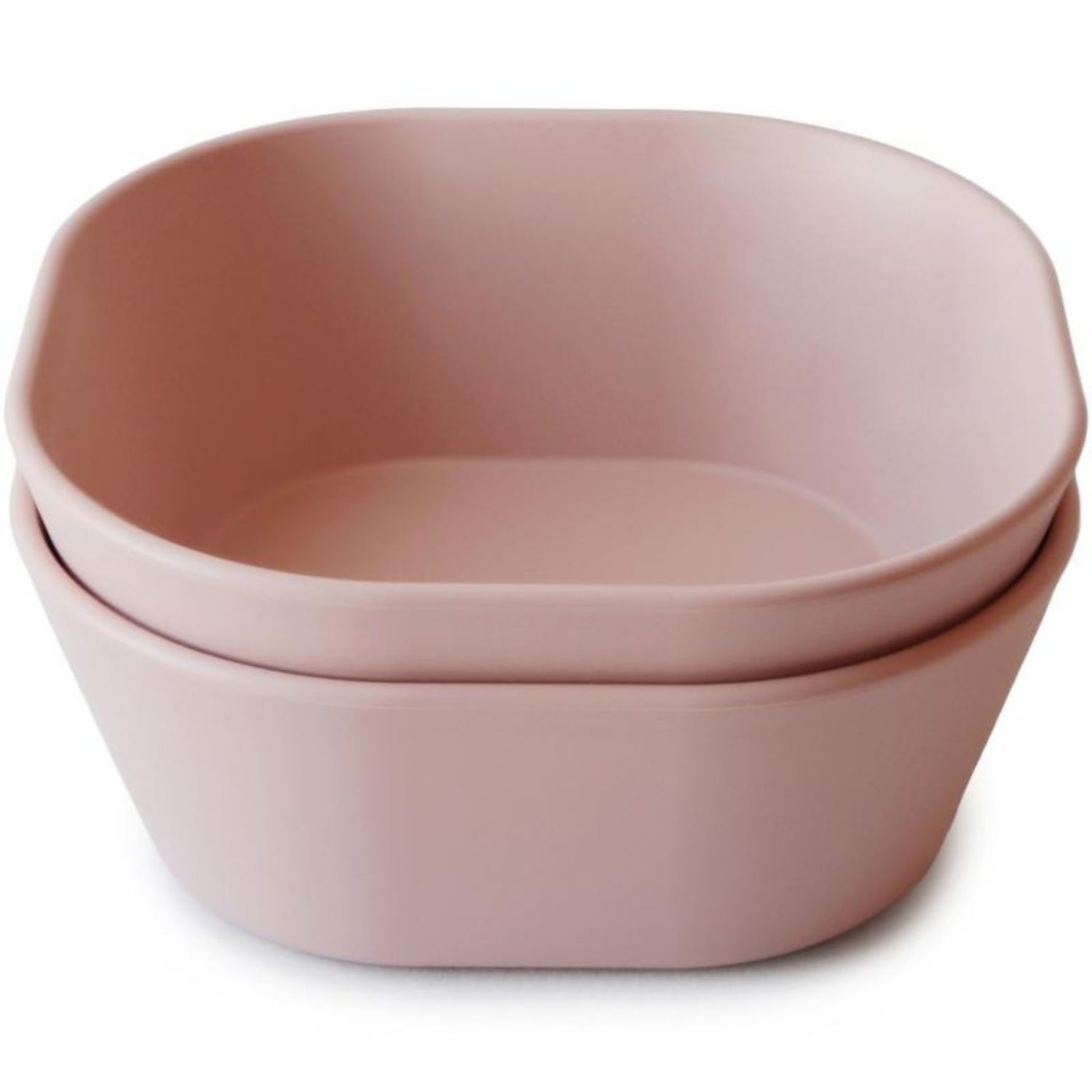 Lot de 2 bols carrés - Blush