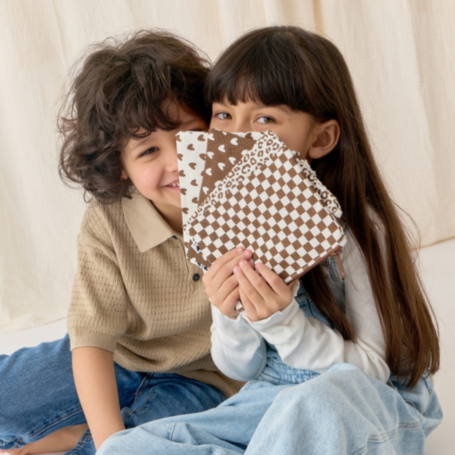 Porte-monnaie damier – Image 4