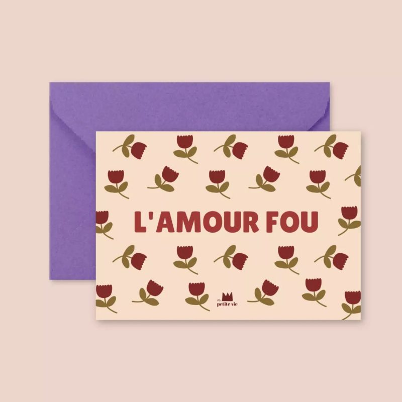 Carte "L'amour fou"