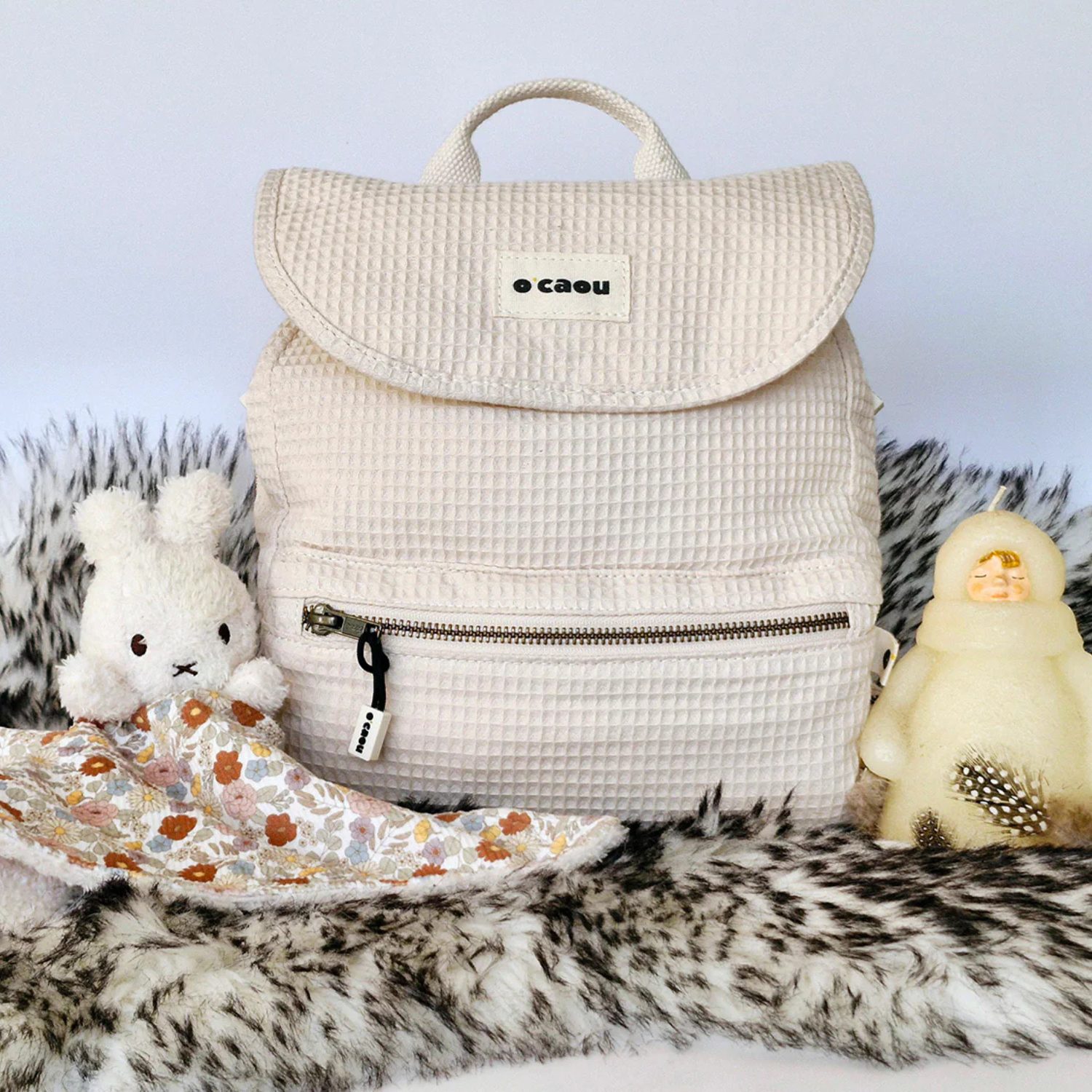 Sac à dos malin – Nid d’abeille chair