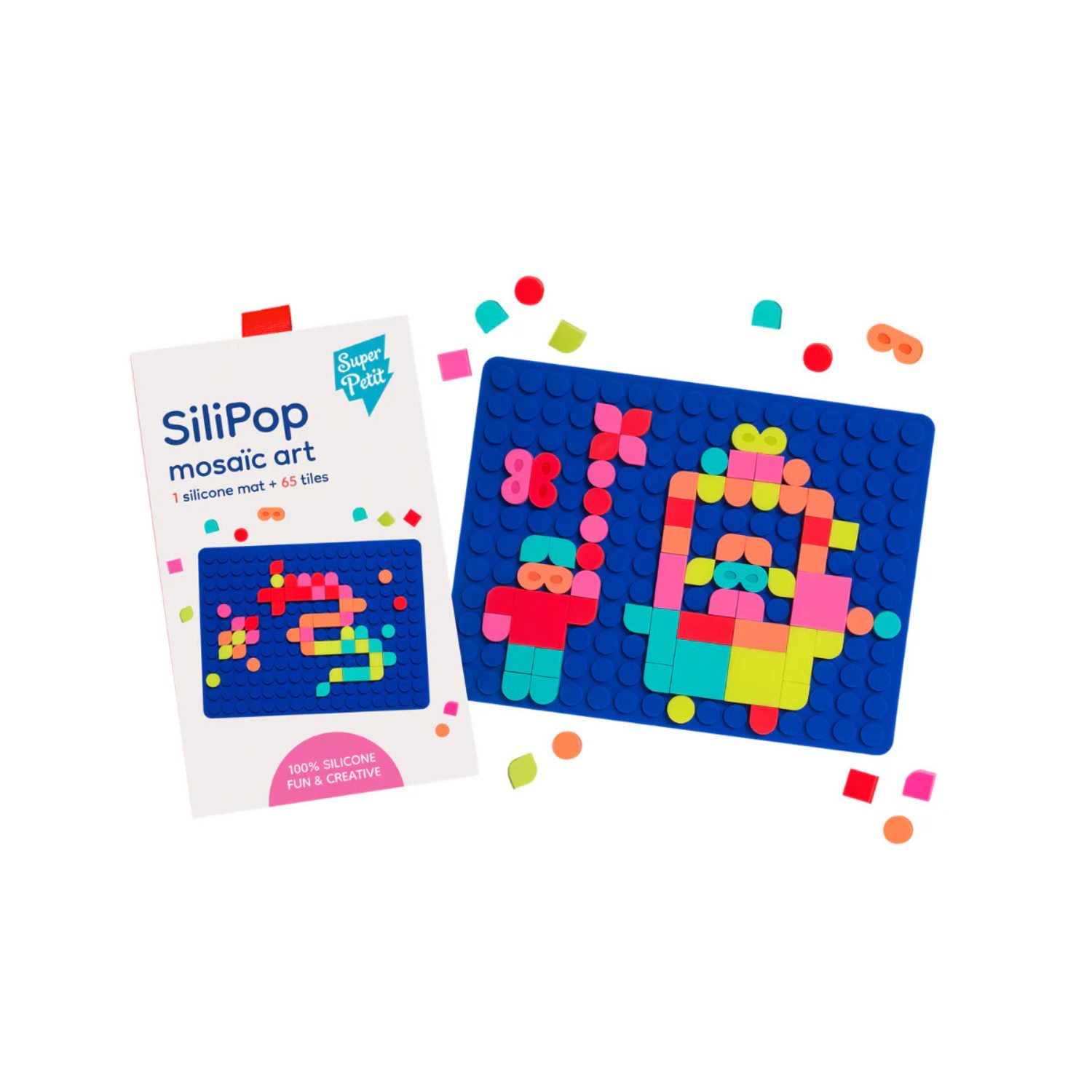 Jeu créatif Silipop - Mosaïques clipsables