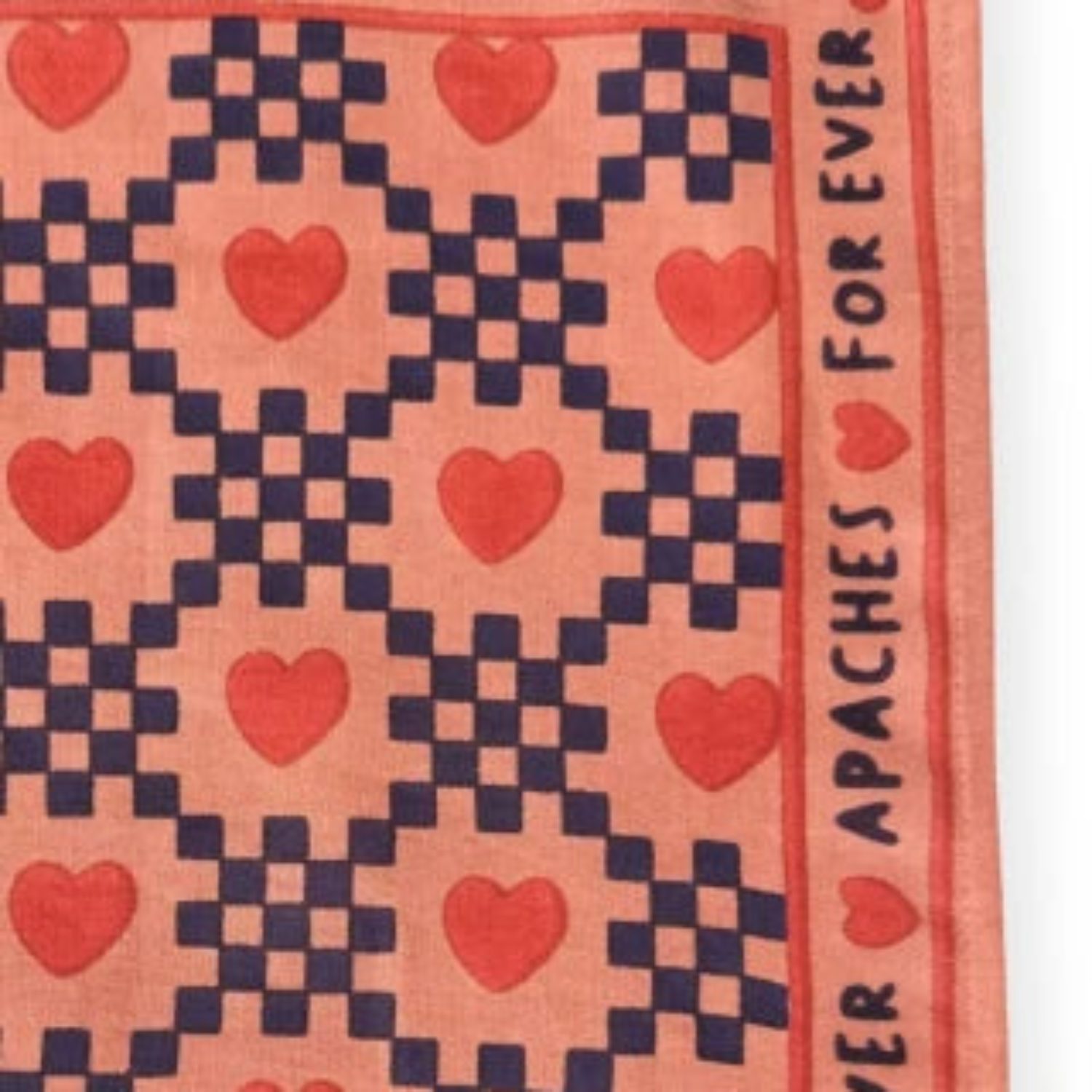 Grand foulard "Amor Rust" – Image 2
