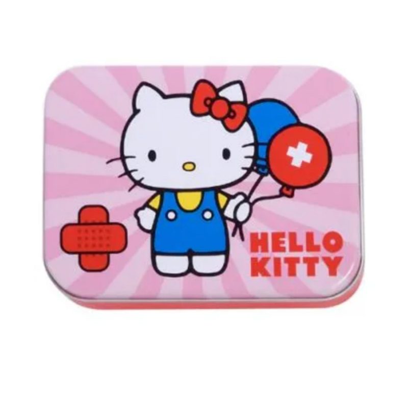 Boîte à pansements rose Hello Kitty