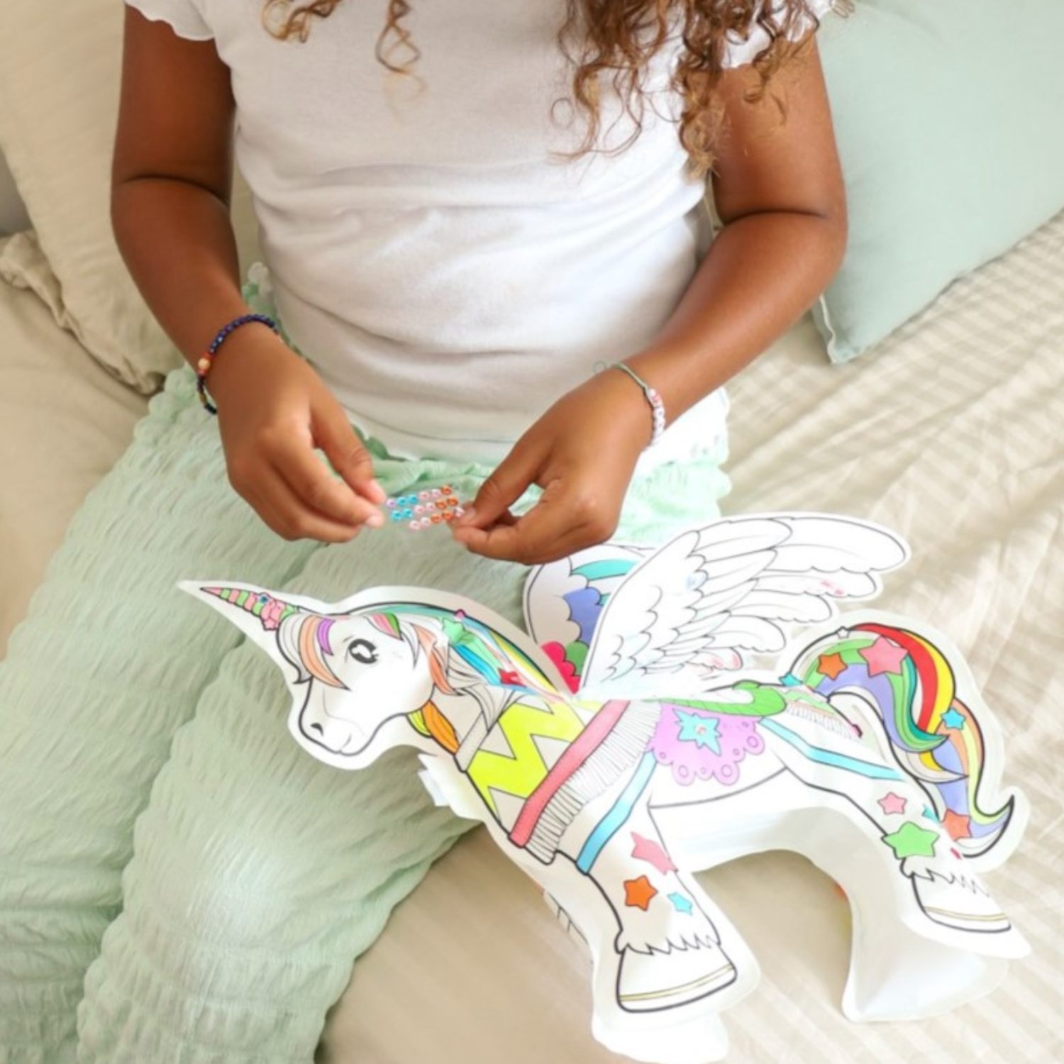 Coloriage gonflable - Licorne géante – Image 2