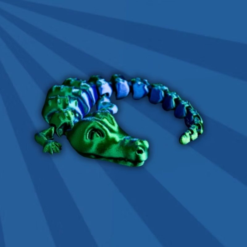 Alligator crococroc 3D
