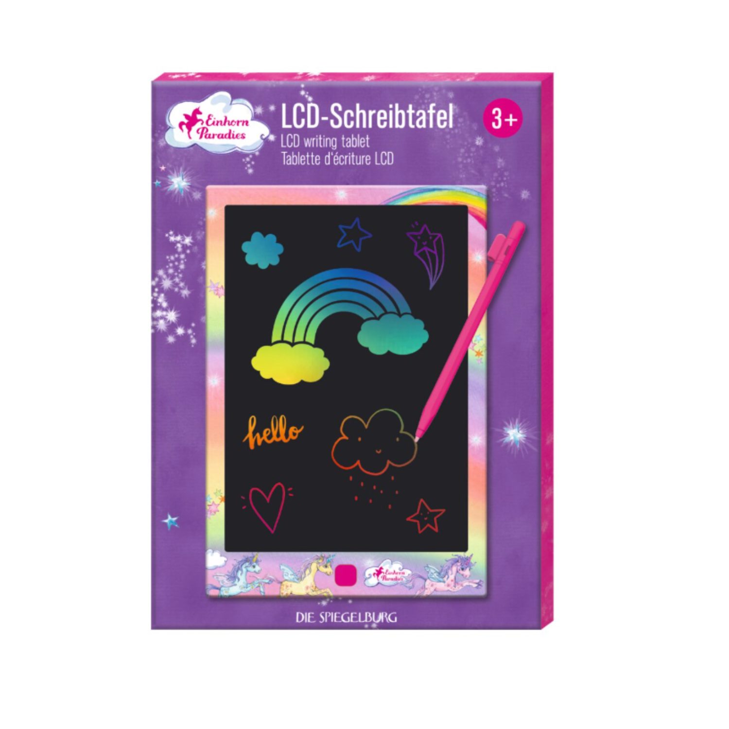 Tablette LCD Licorne