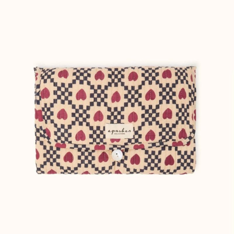 Matelas à langer nomade "Amor Macadamia"