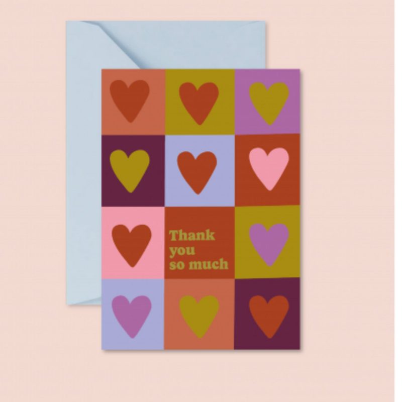 Carte « Thank you so much »