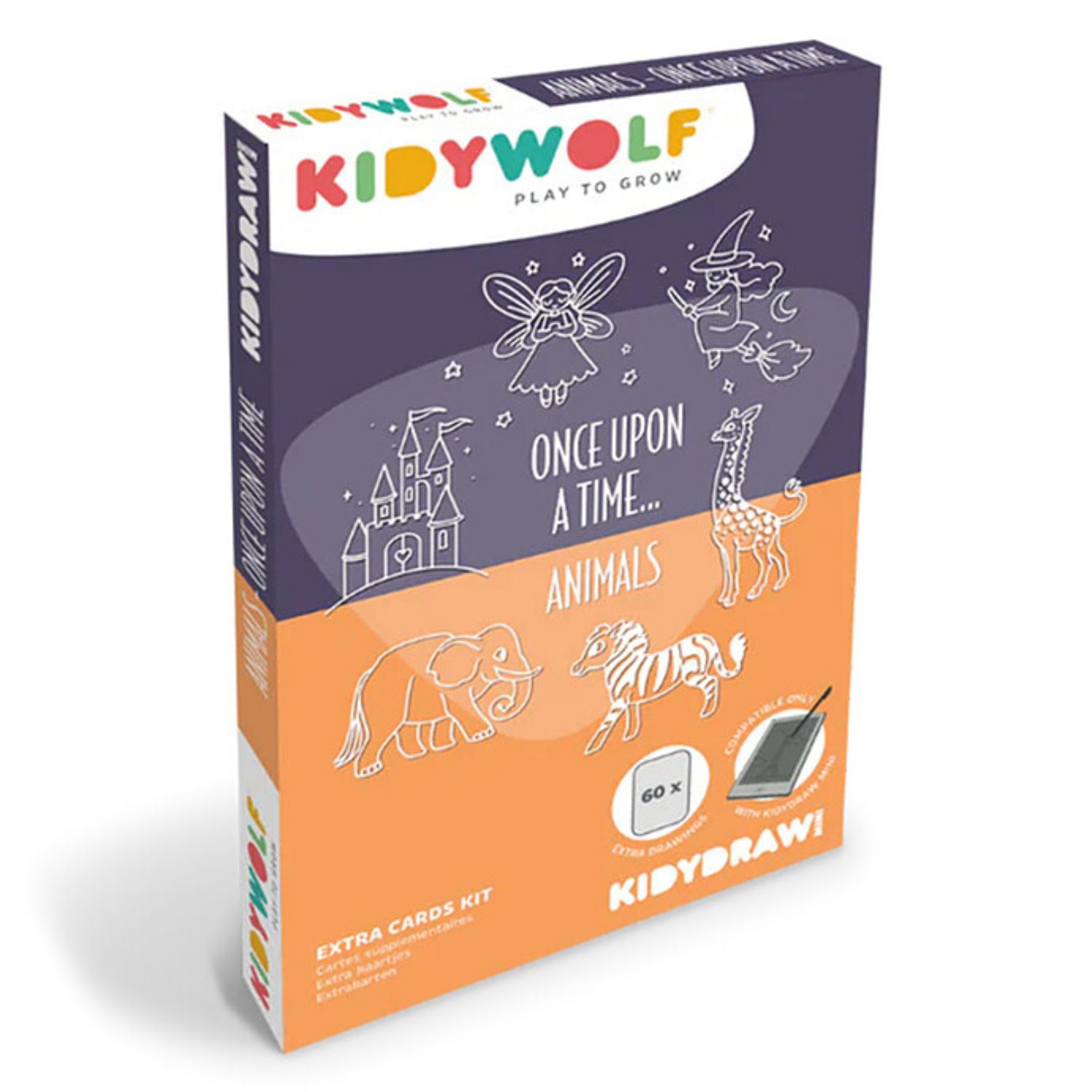 Recharges Kidydraw Mini - Once upon a time + animals