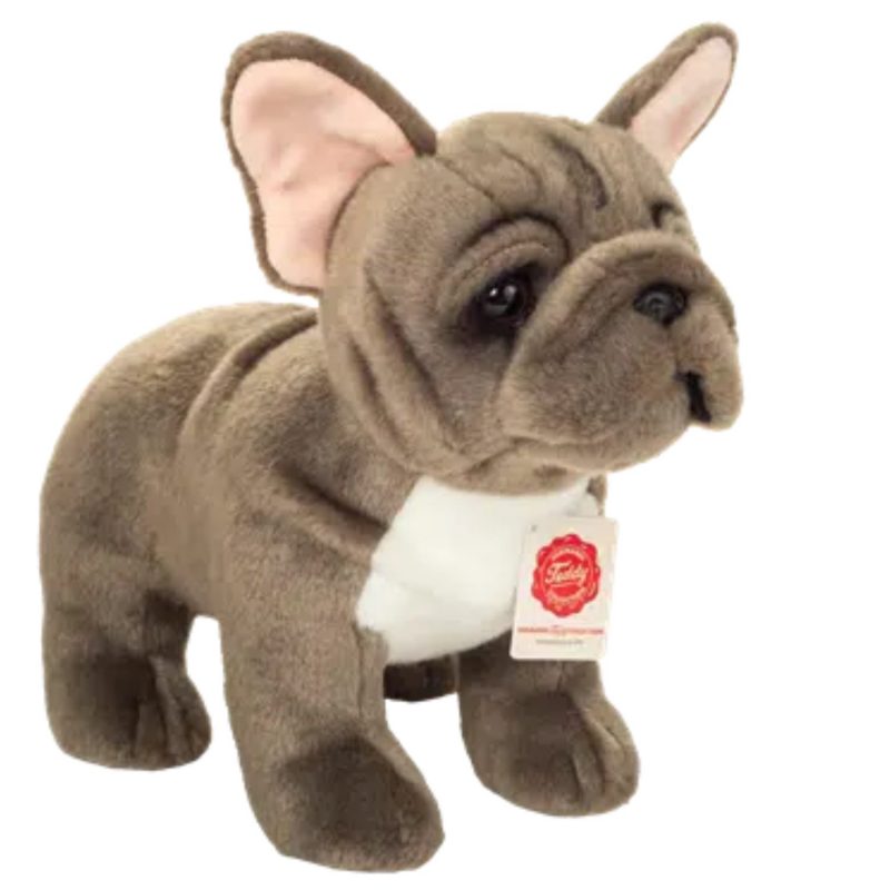 Peluche - Bouledogue Français Gris